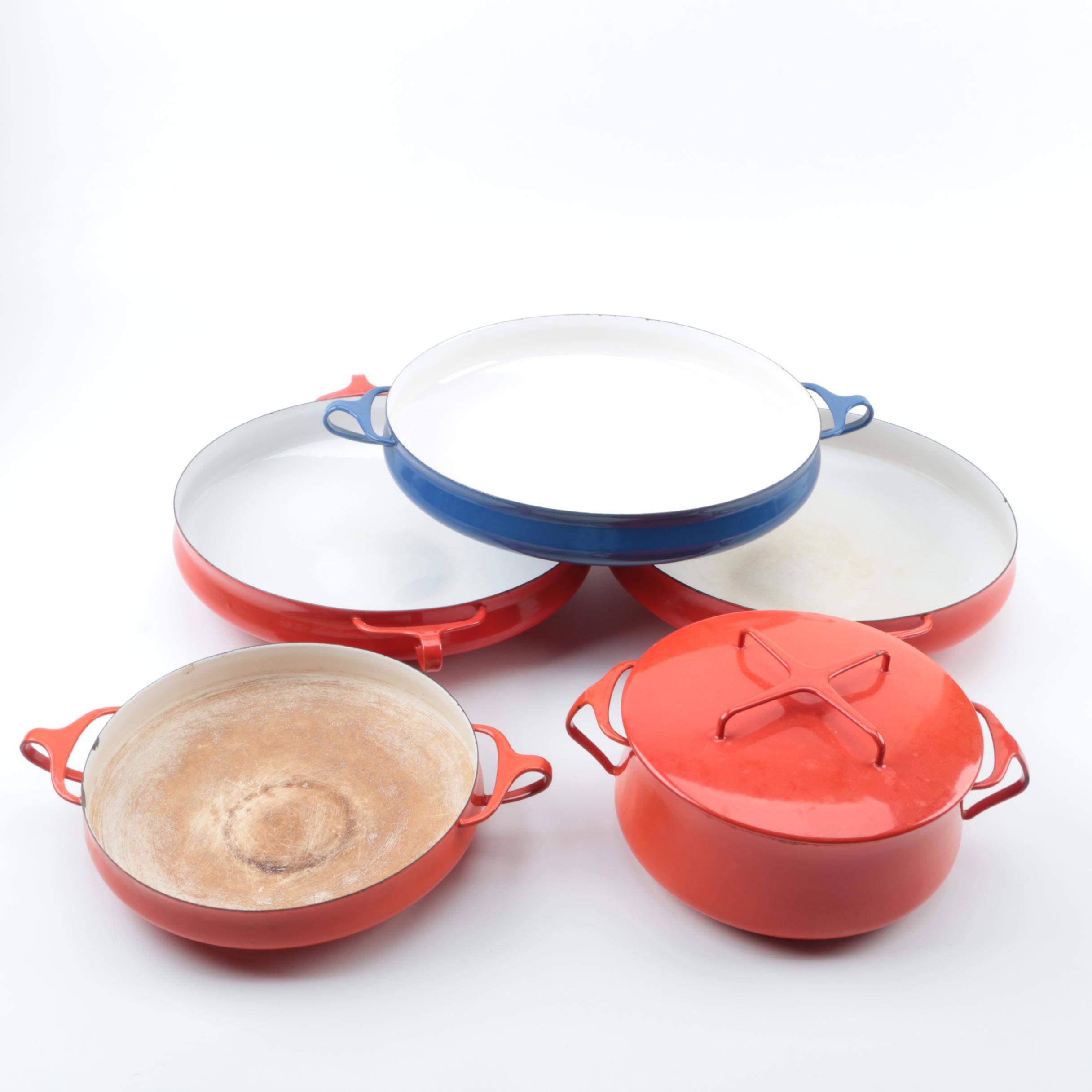 Vintage Dansk "Kobenstyle" Enameled Cast Iron Cookware