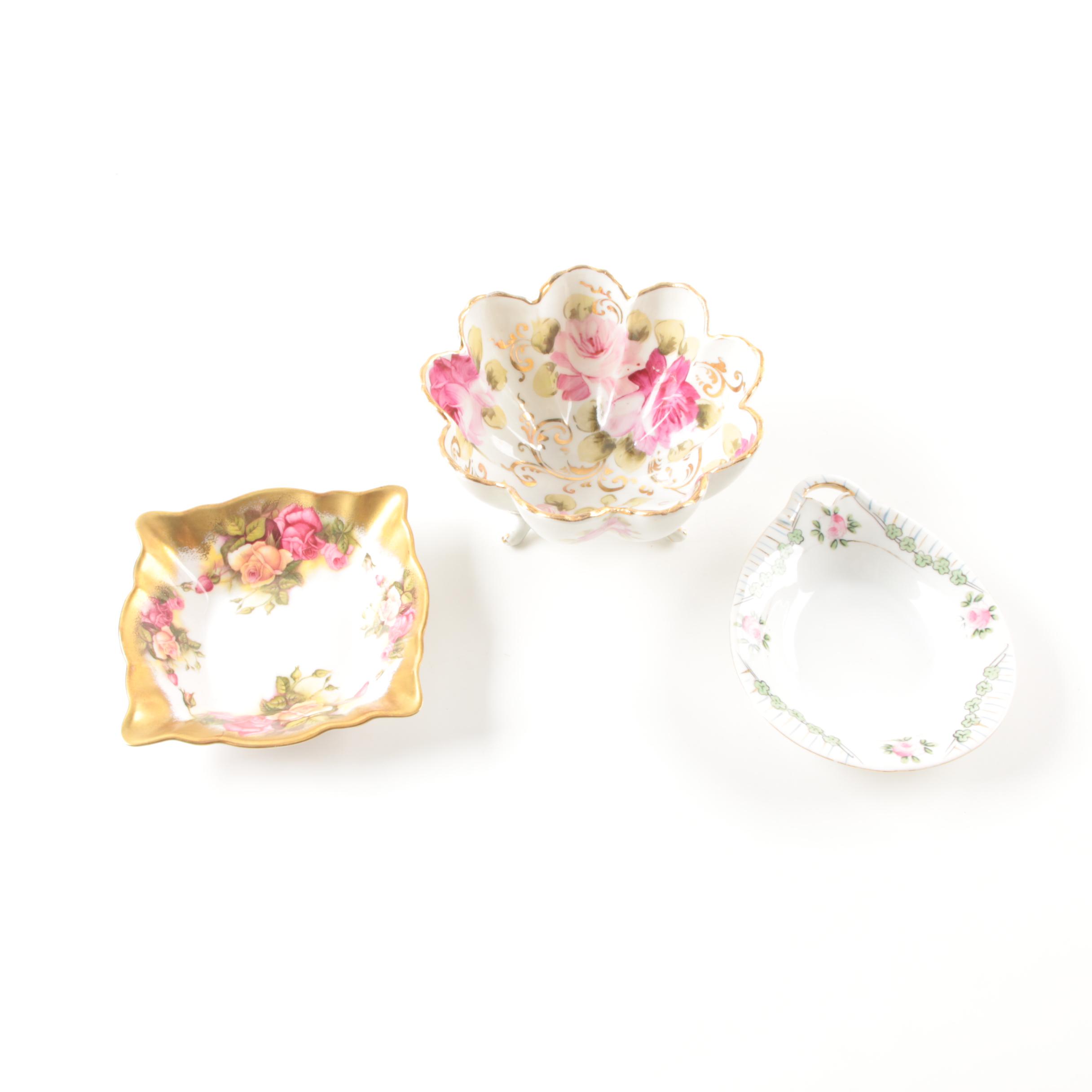 Royal Nippon and Royal Chelsea Porcelain Dishes