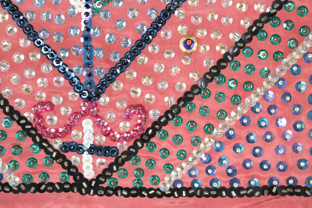 Haitian Drapo Vodou Flag "Ayizan"