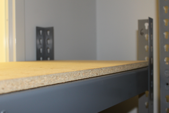 Six-Foot Wide Commercial Shelving Unit