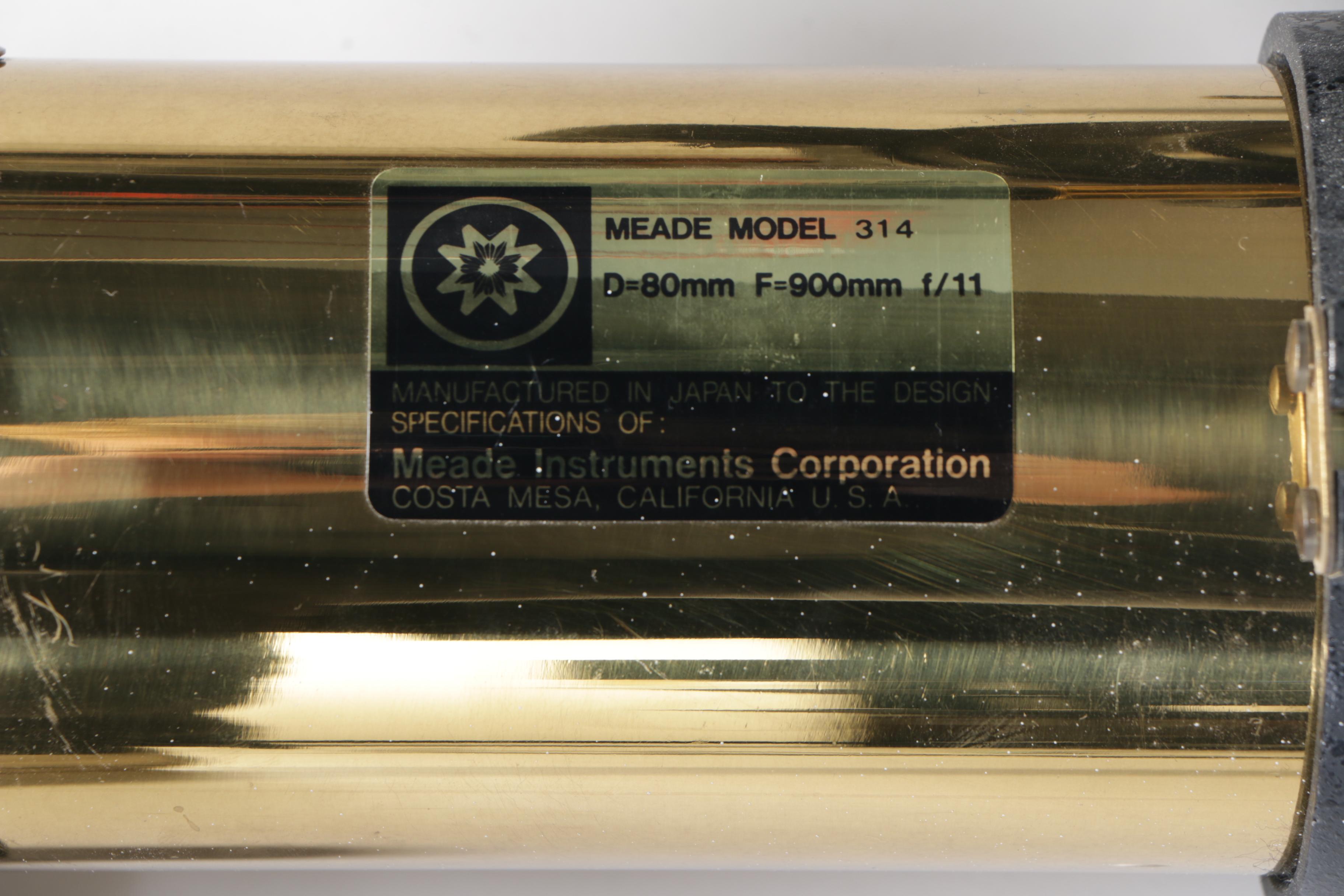 Meade Model 314 Telescope