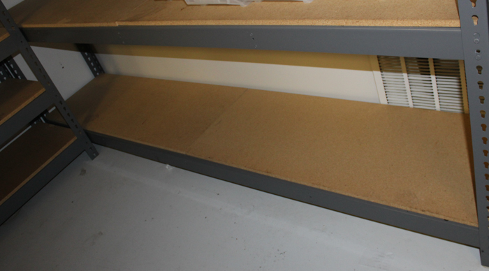 Eight-Foot Commercial Shelving Unit