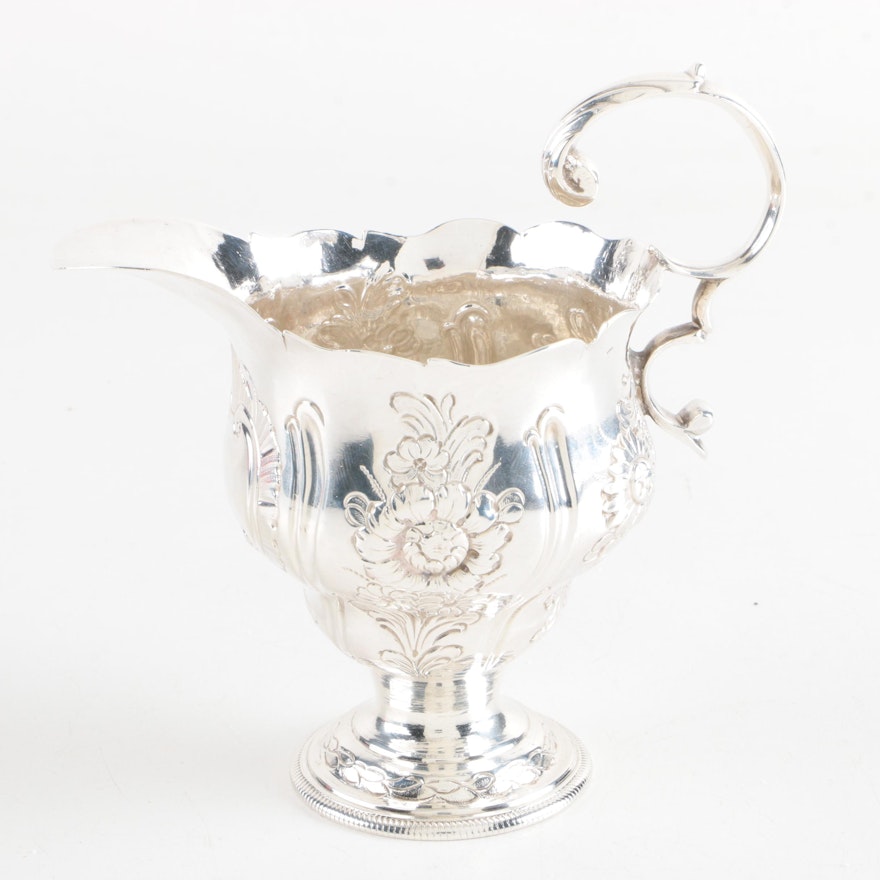 1763 English Sterling Silver Creamer