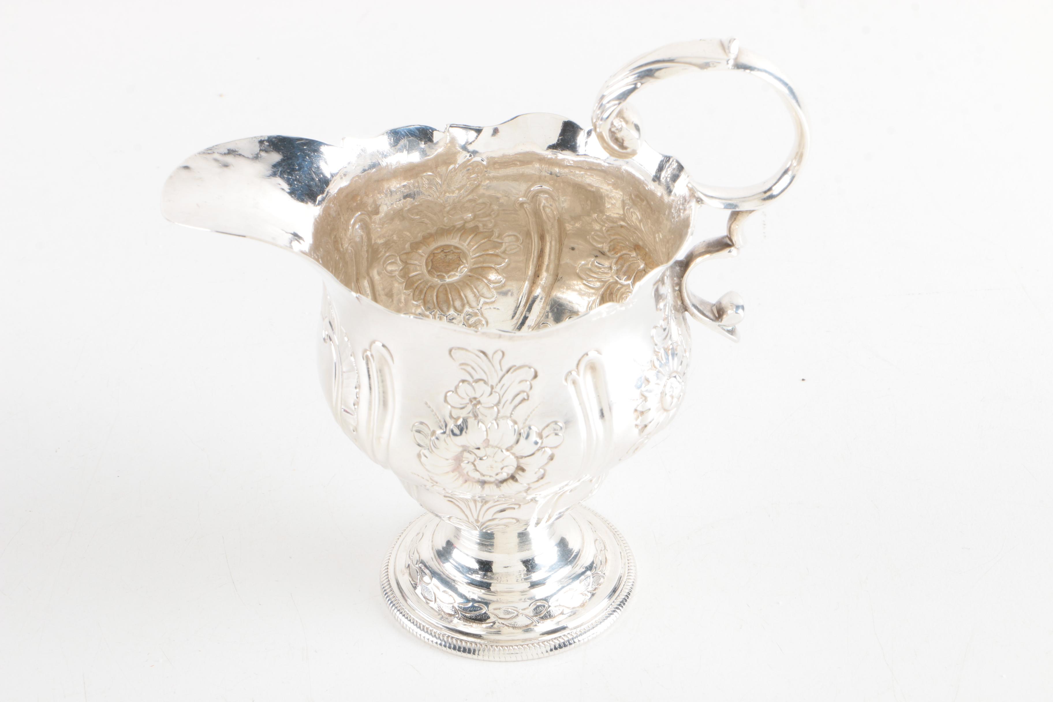 1763 English Sterling Silver Creamer
