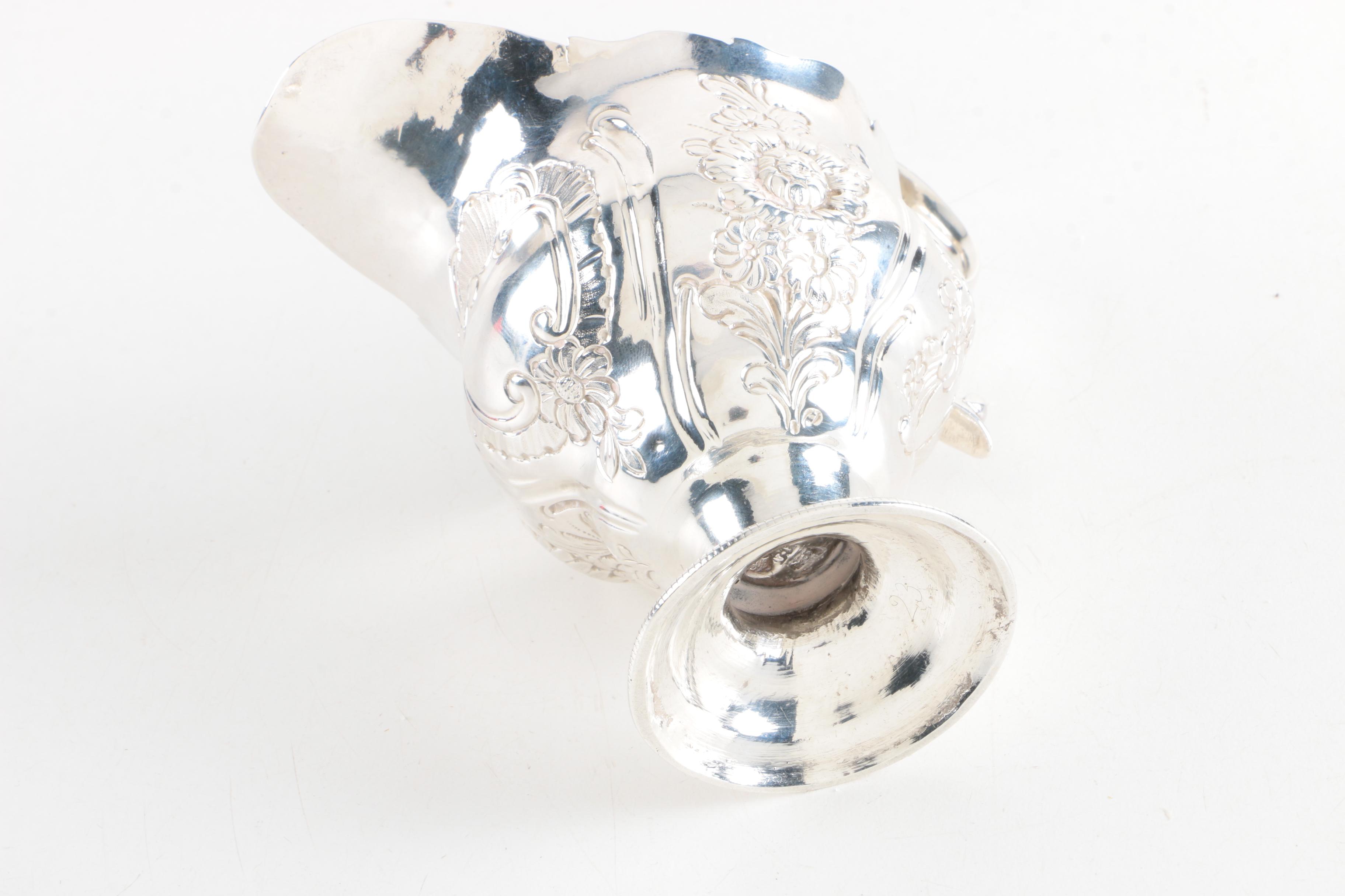 1763 English Sterling Silver Creamer