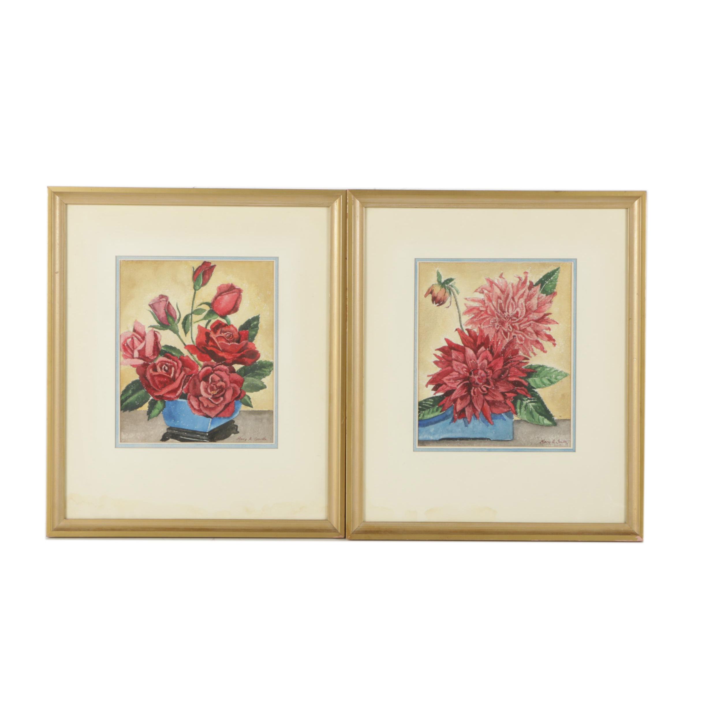 Mary A. Smith Watercolor Paintings