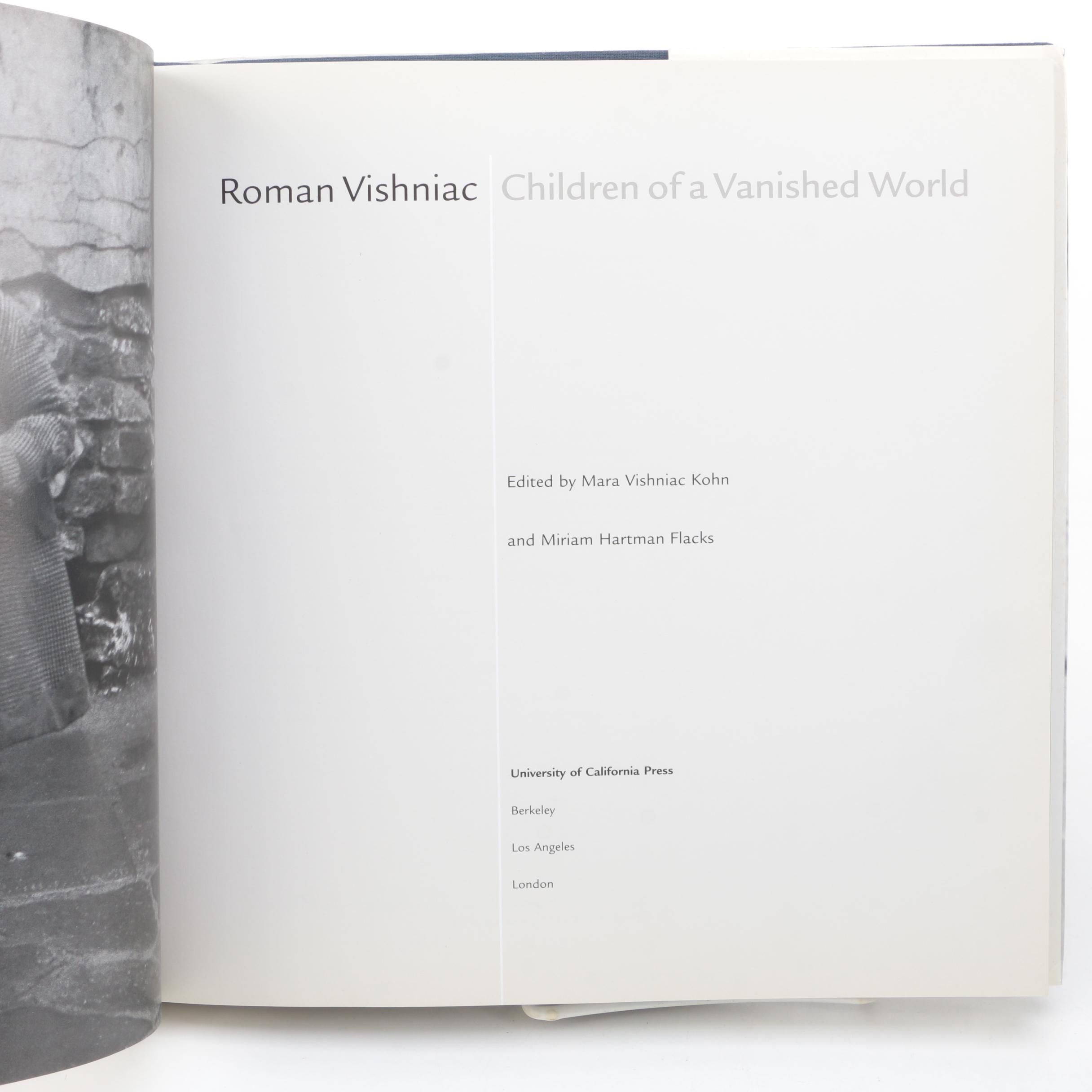 1999 "Children of a Vanished World" and "The Jews of Cracow"