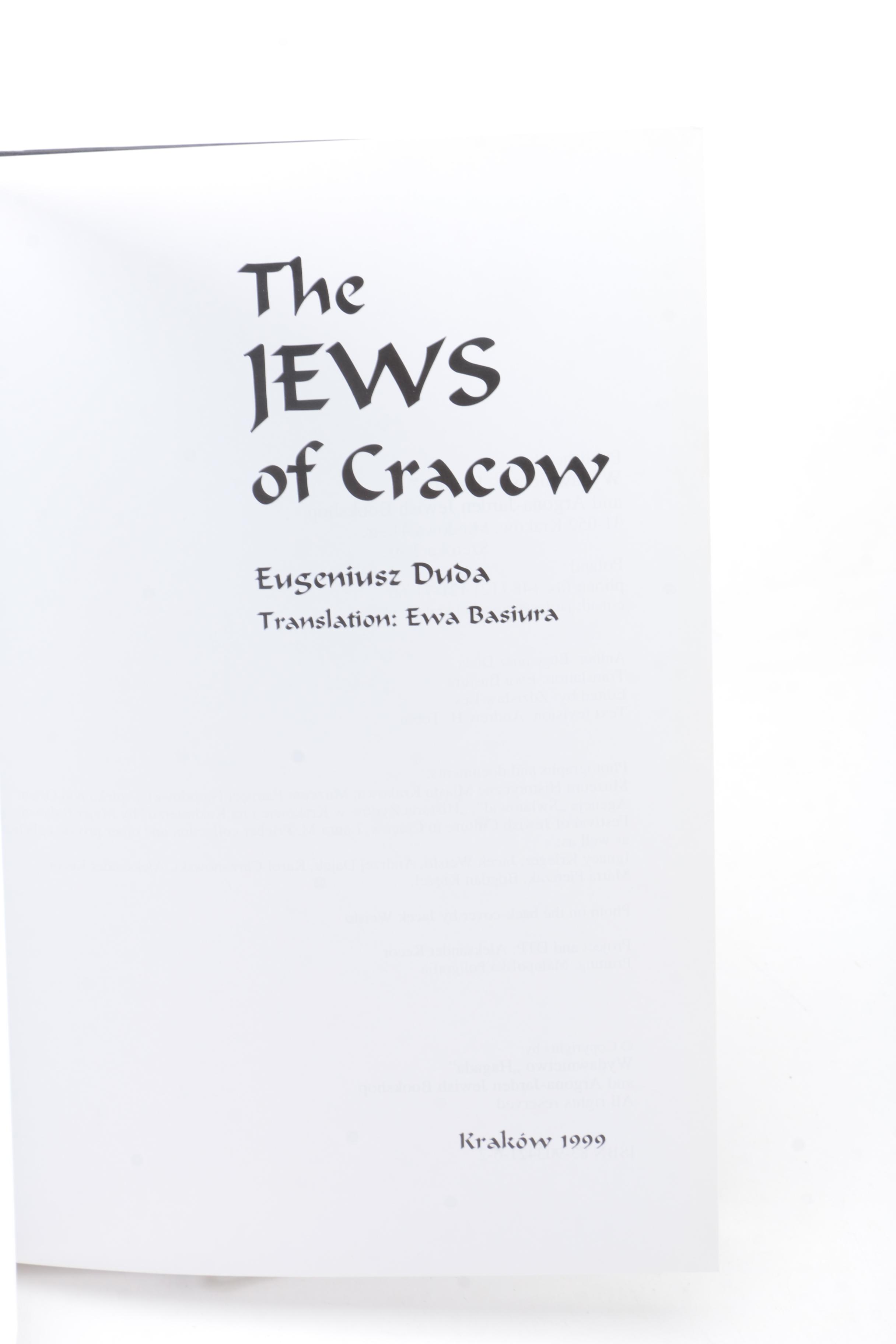 1999 "Children of a Vanished World" and "The Jews of Cracow"
