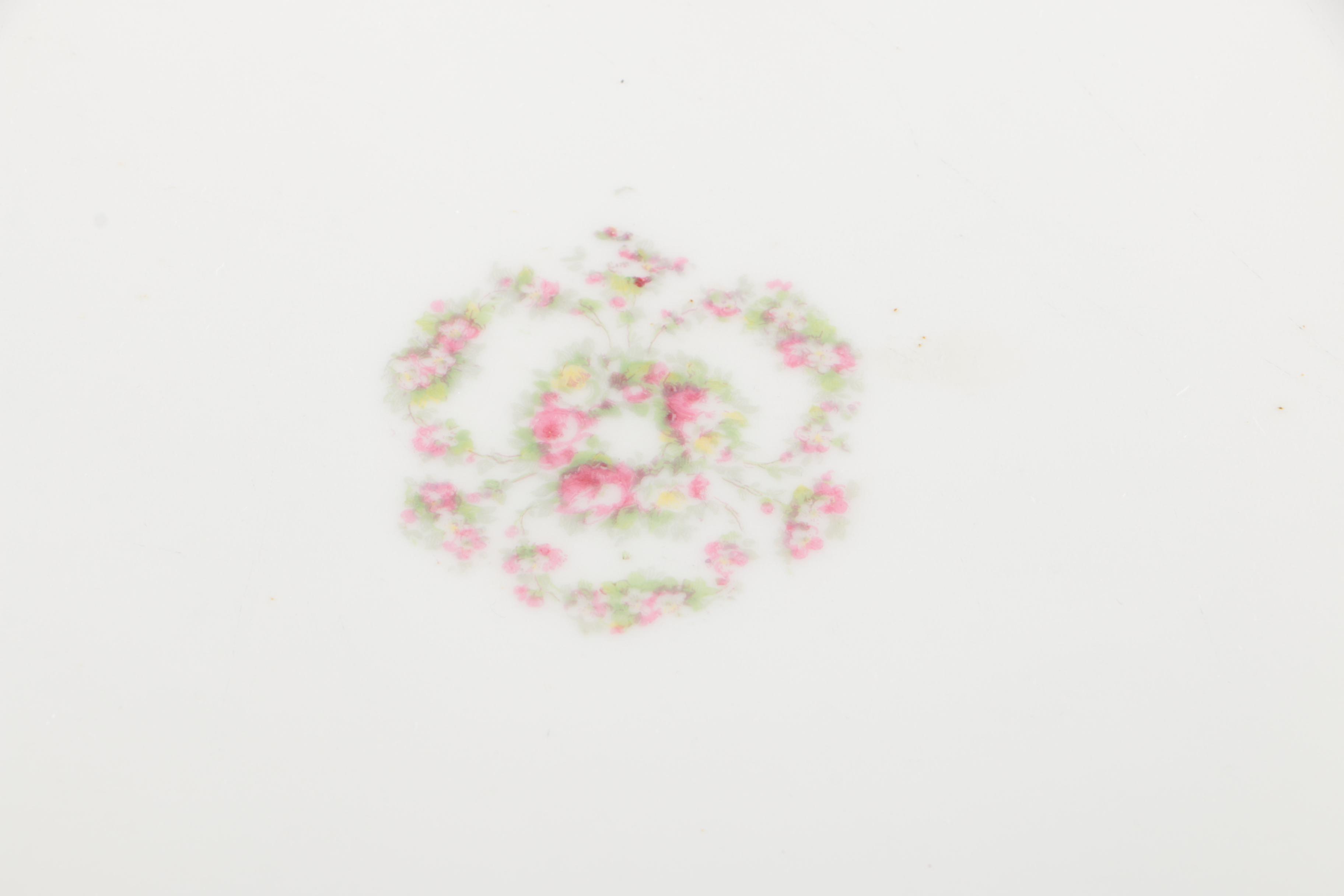 1906-08 Limoges Porcelain Platters by Mavaleix, Mandavy & Balleroy