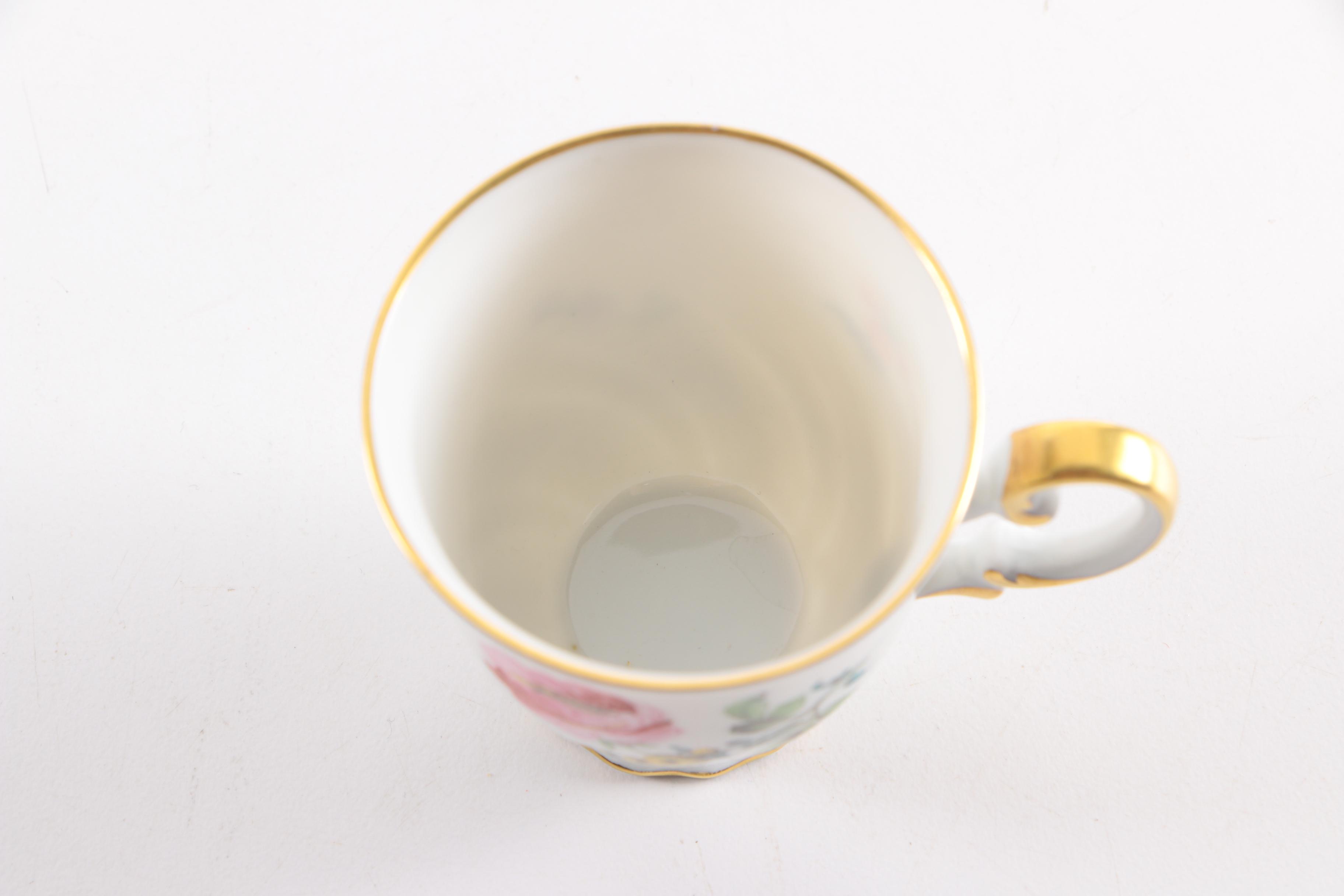 Hutschenreuther Demitasse Cups and Saucers