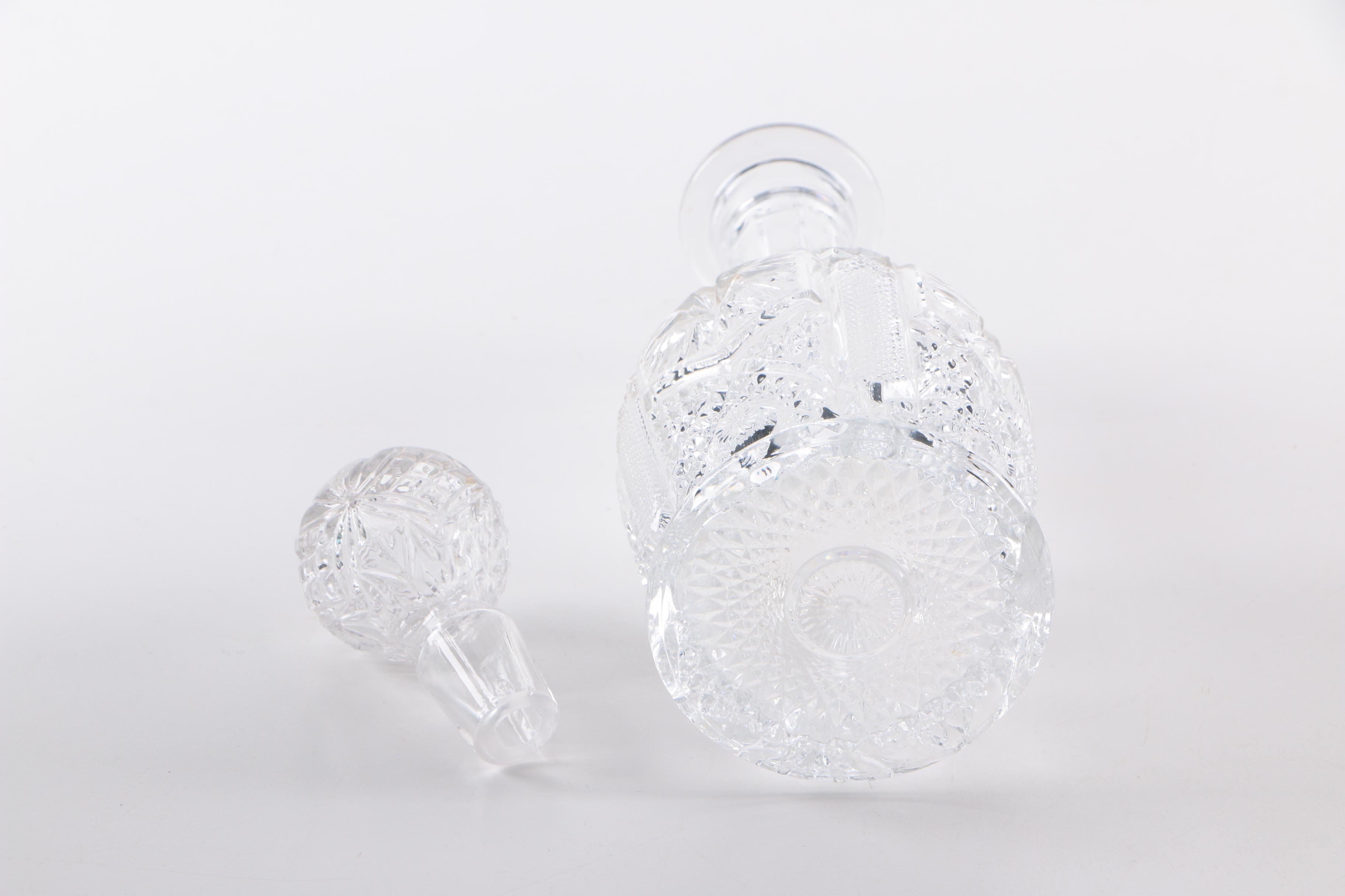 Collection of Glass Decanters