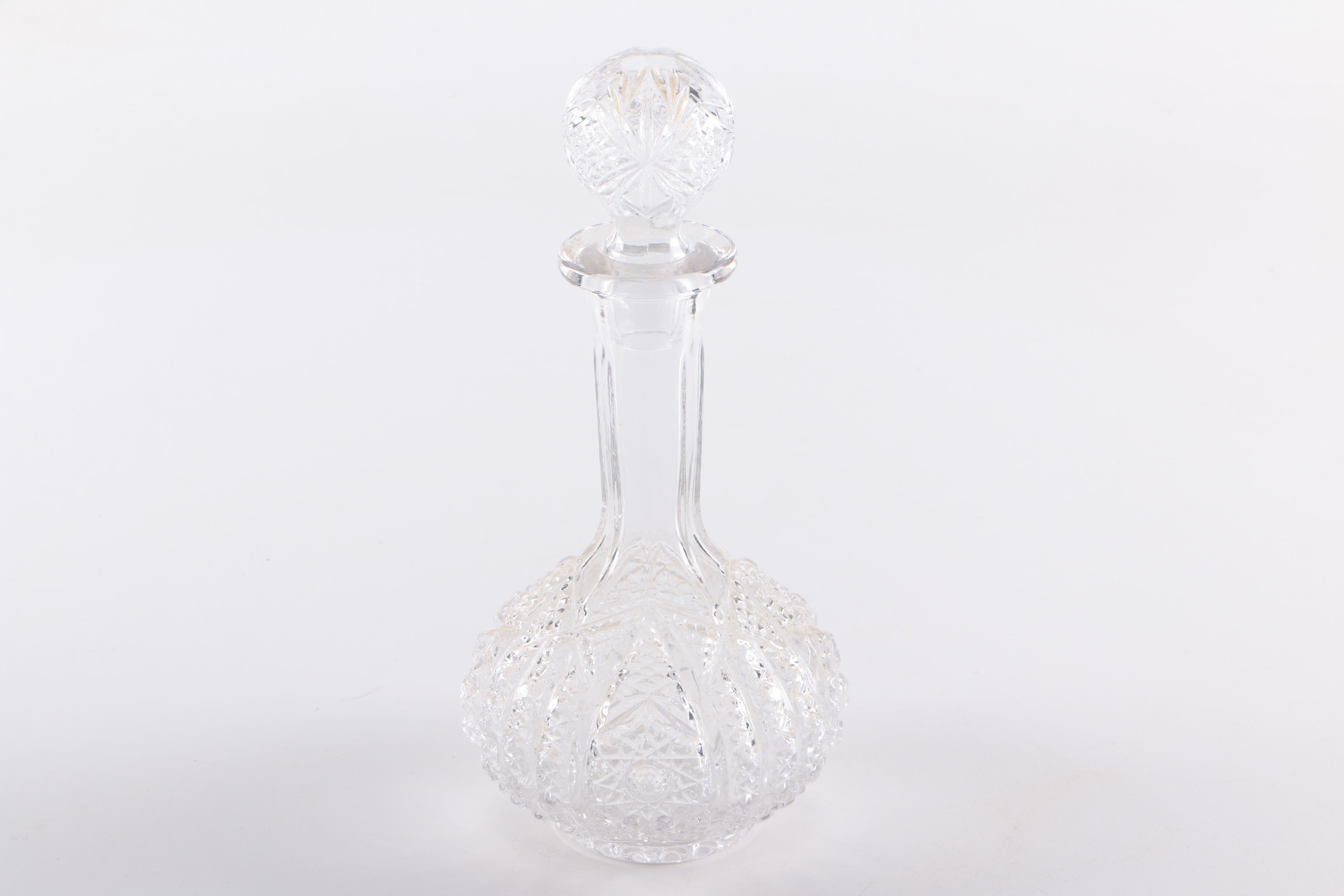 Collection of Glass Decanters