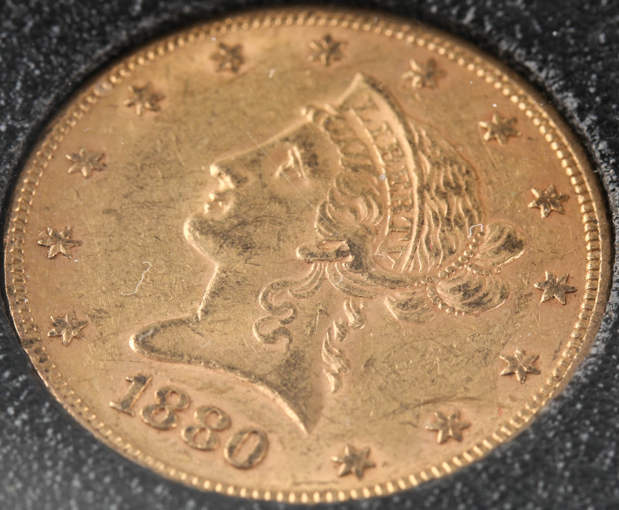 1880 Liberty Head $10 Eagle Gold Coin