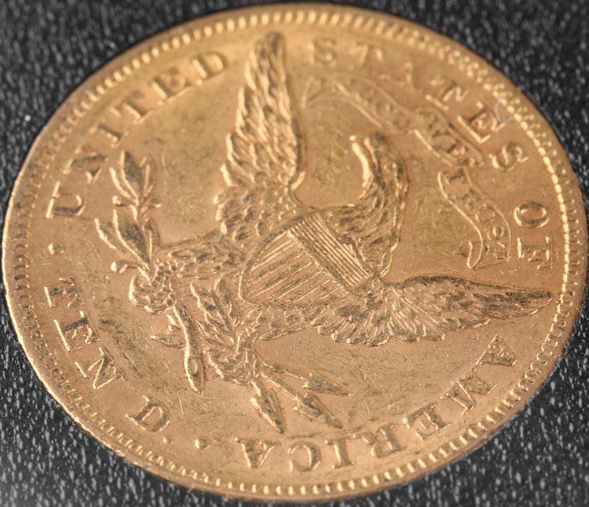 1880 Liberty Head $10 Eagle Gold Coin