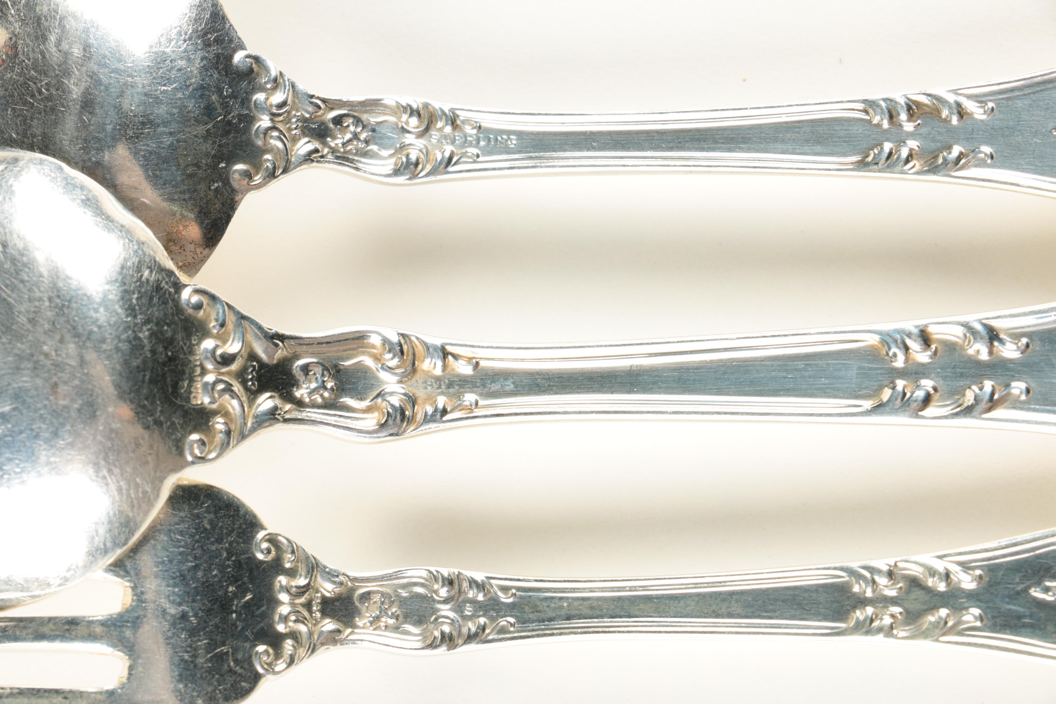 J.B & S.M. Knowles "Pomona" Sterling Silver Flatware