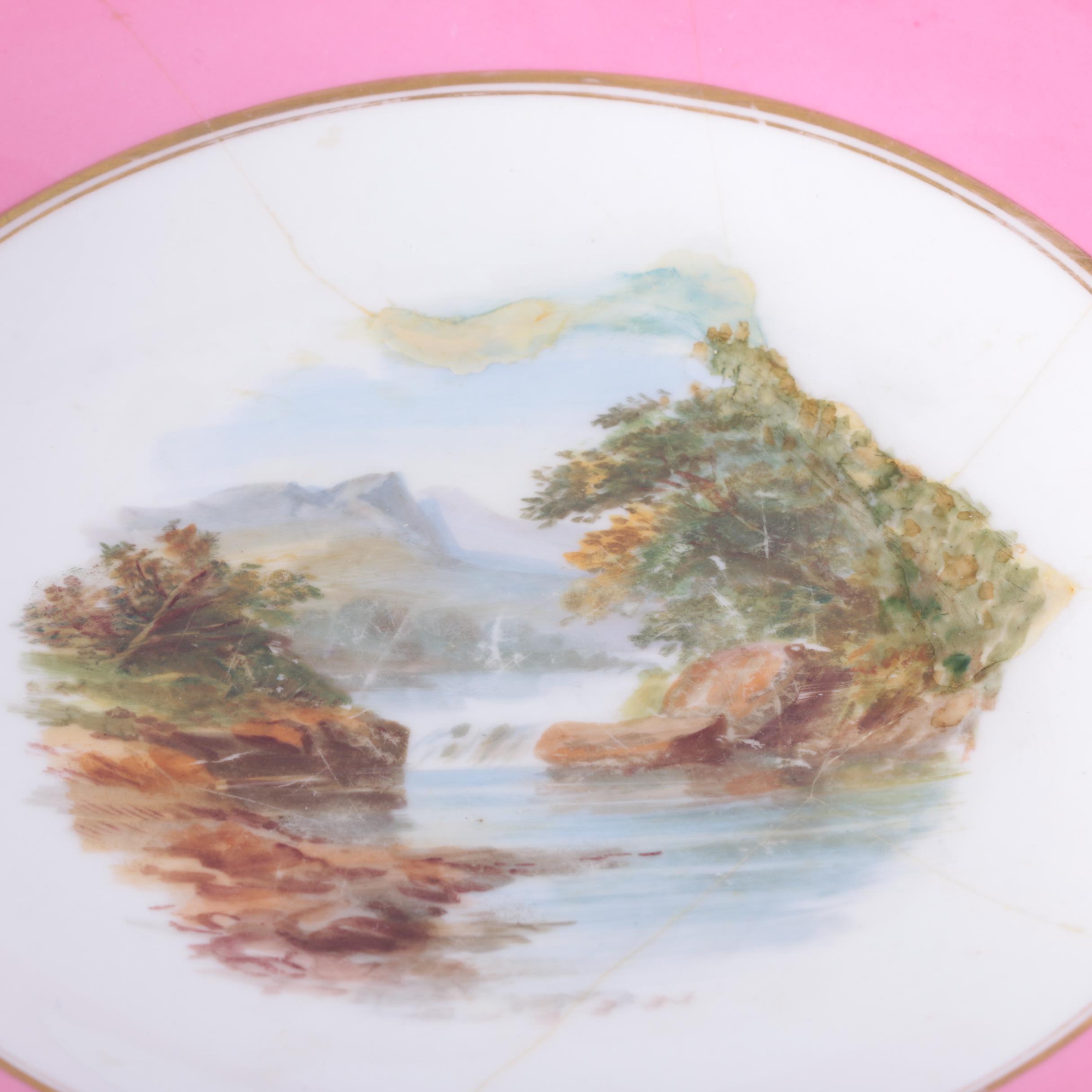 Assembled Antique Porcelain Dessert Service