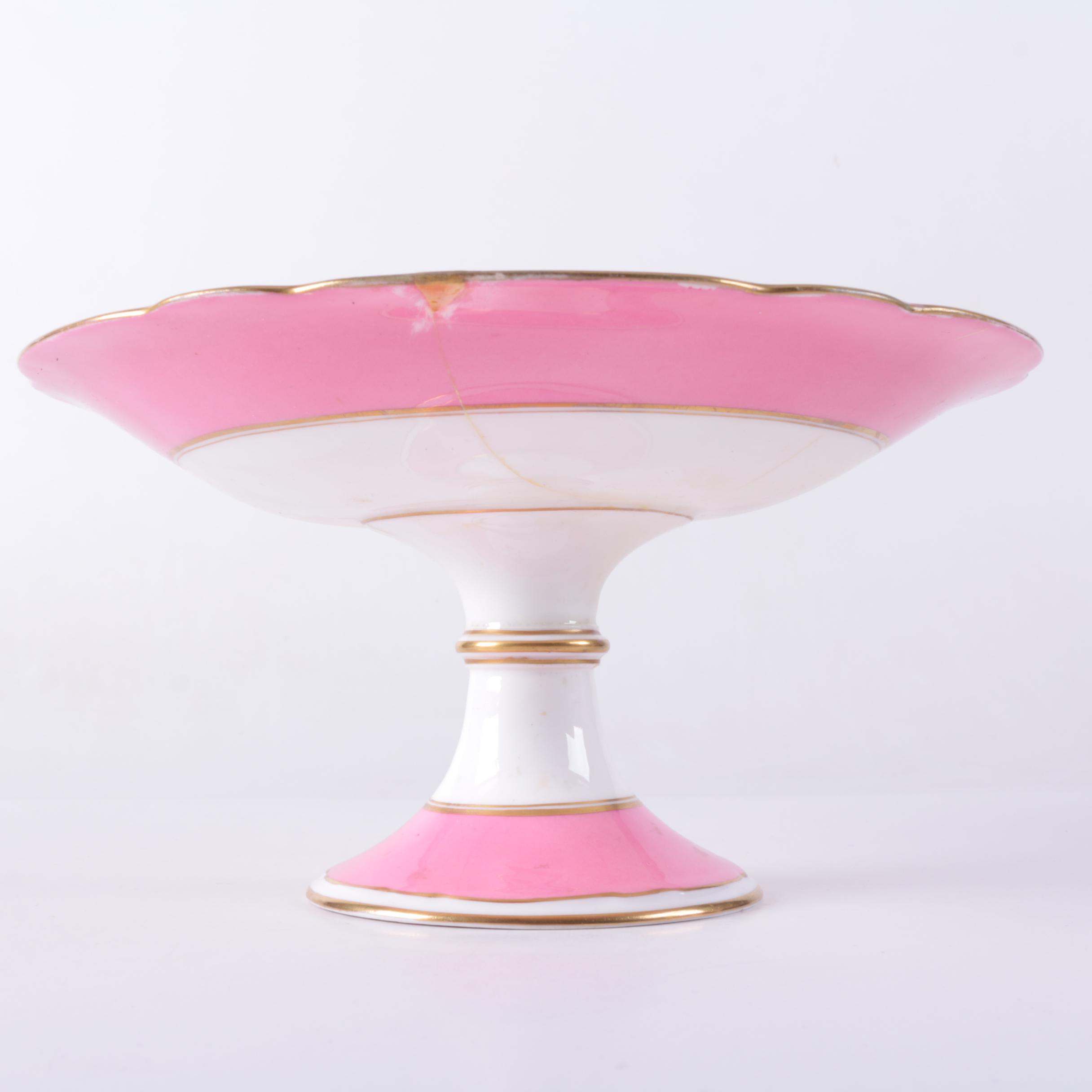 Assembled Antique Porcelain Dessert Service