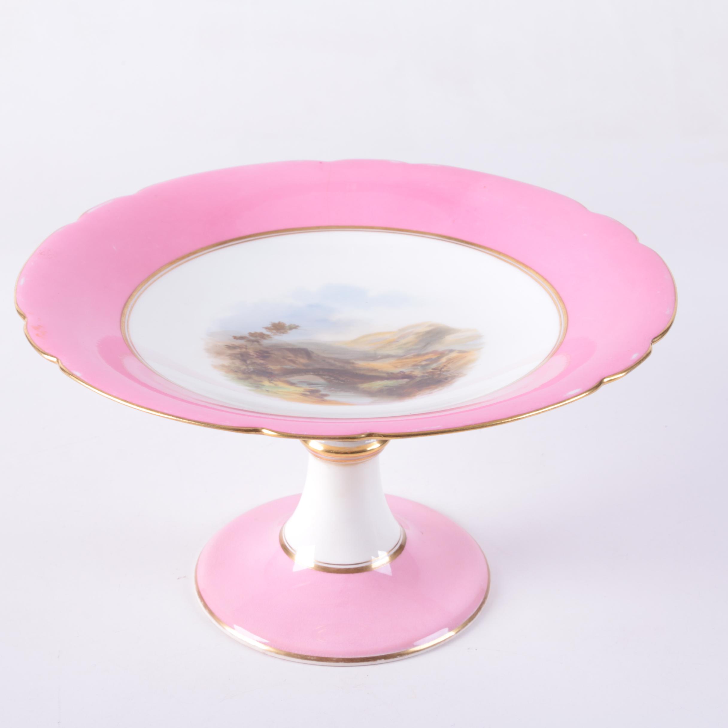 Assembled Antique Porcelain Dessert Service