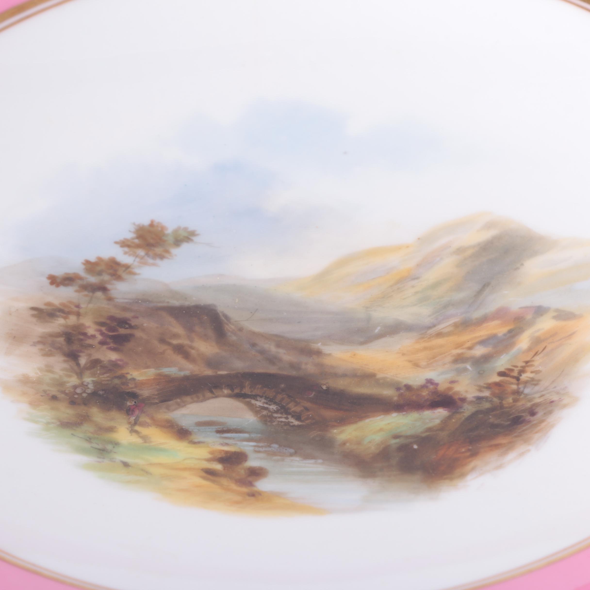 Assembled Antique Porcelain Dessert Service