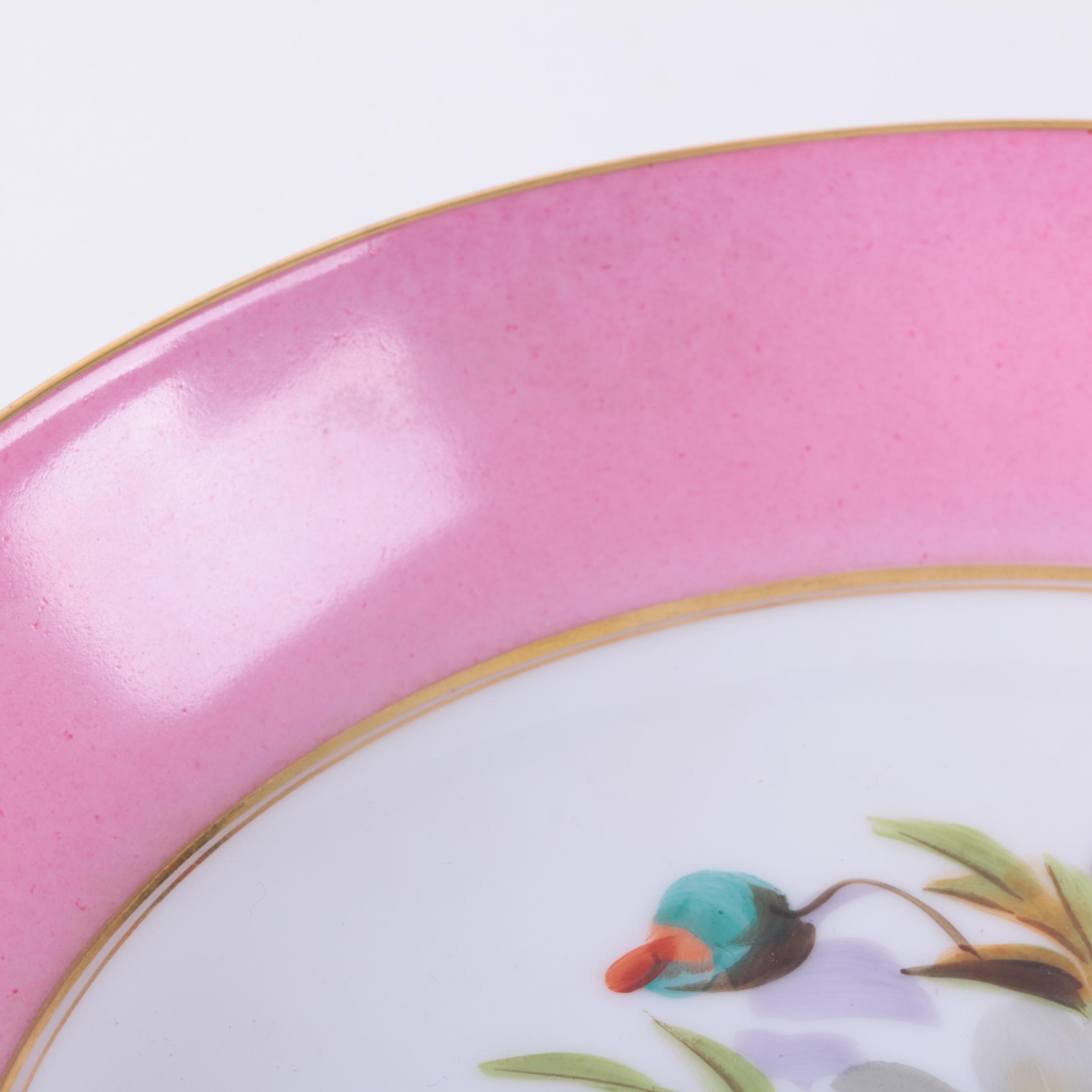 Assembled Antique Porcelain Dessert Service