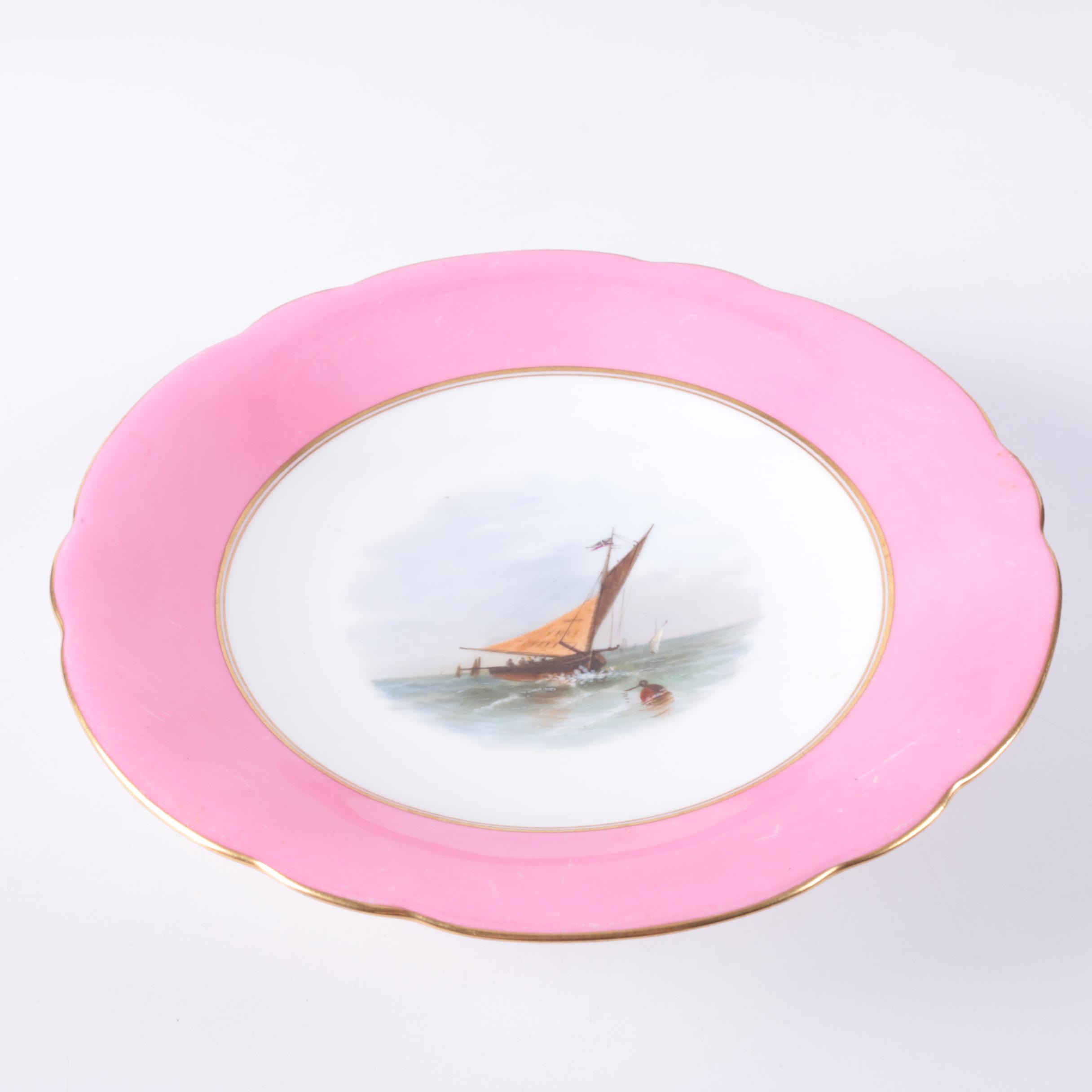 Assembled Antique Porcelain Dessert Service