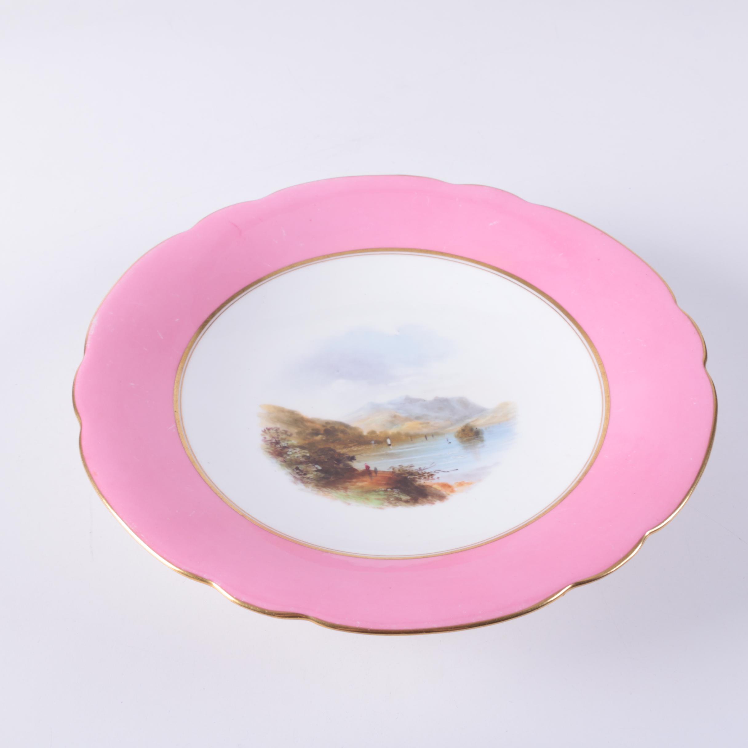 Assembled Antique Porcelain Dessert Service