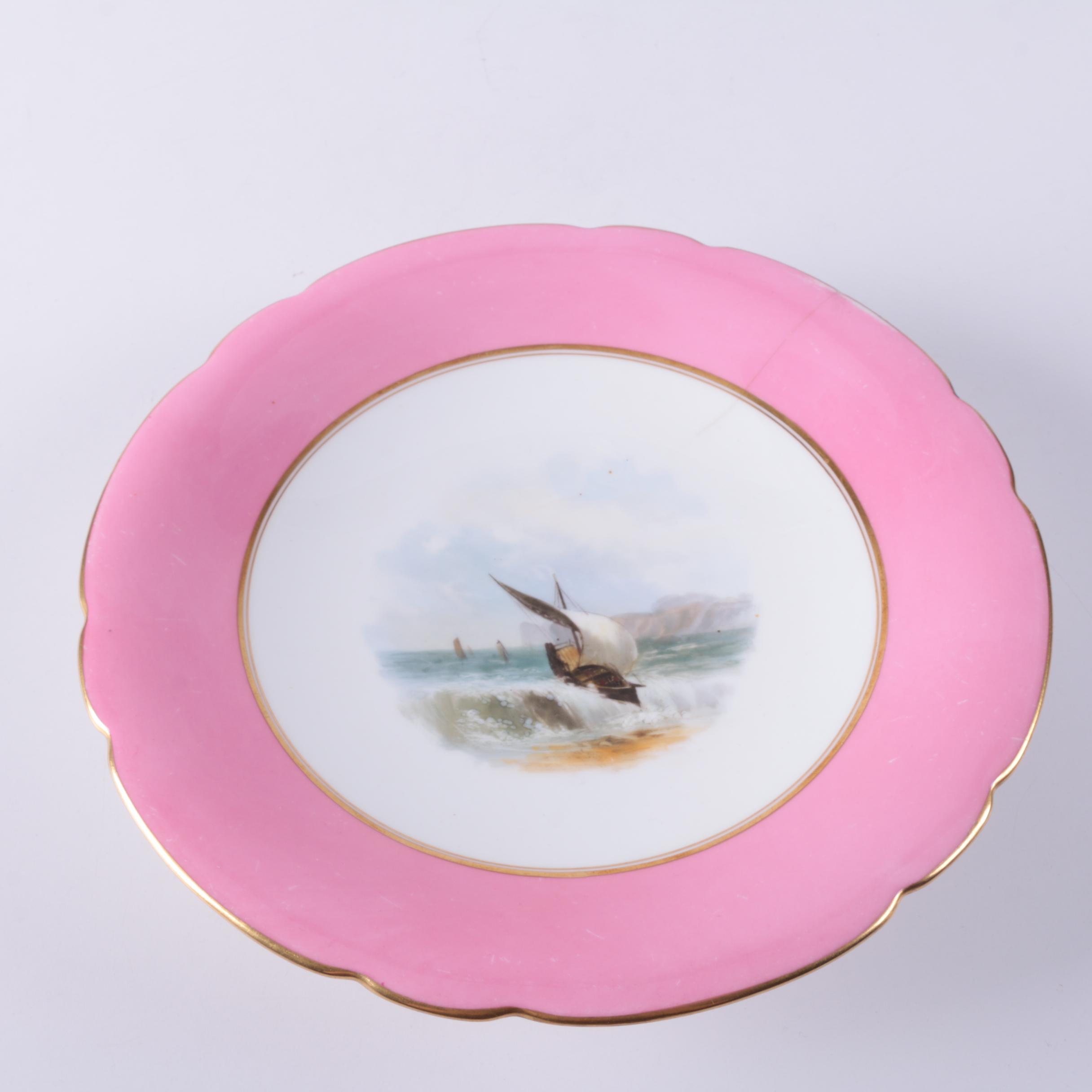 Assembled Antique Porcelain Dessert Service