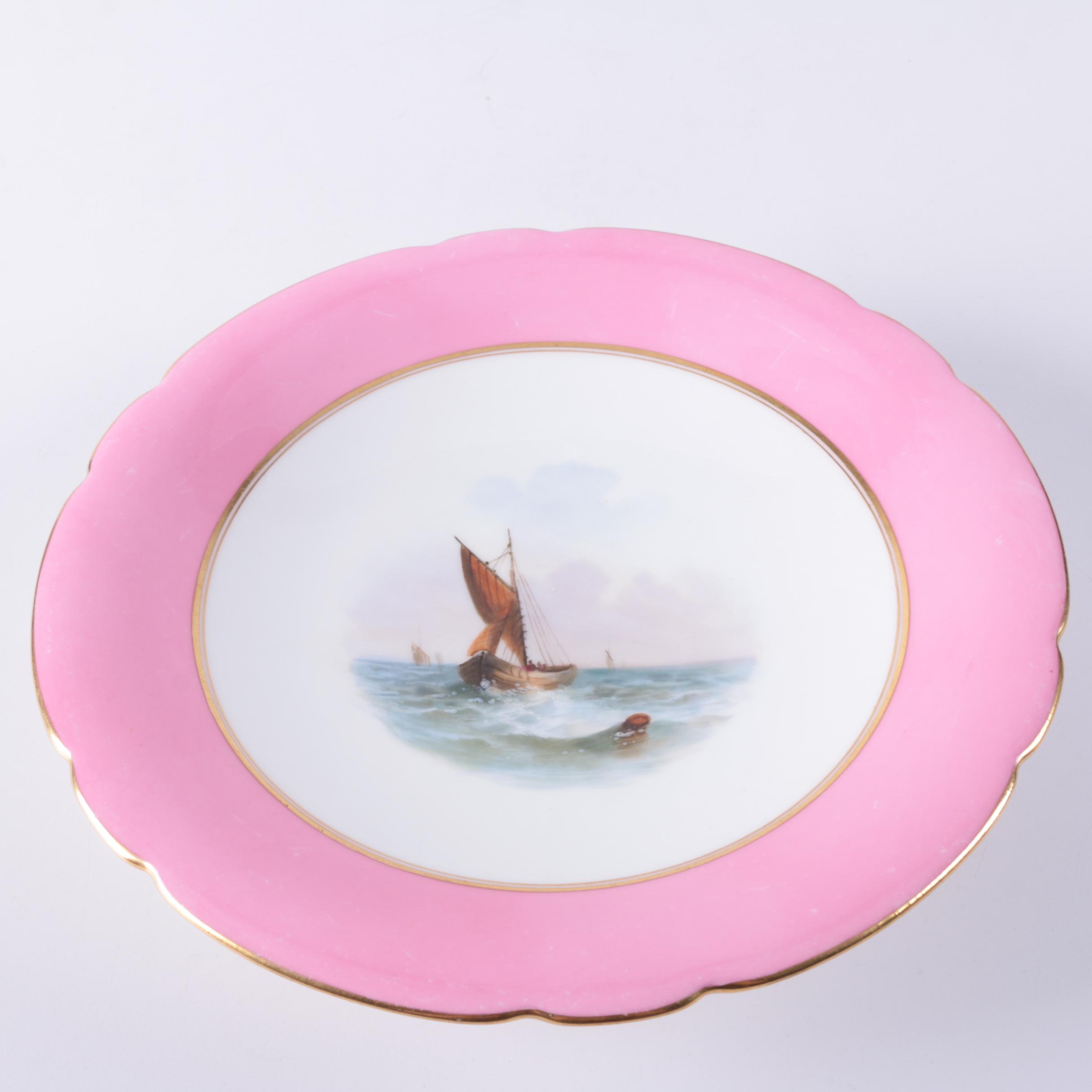 Assembled Antique Porcelain Dessert Service