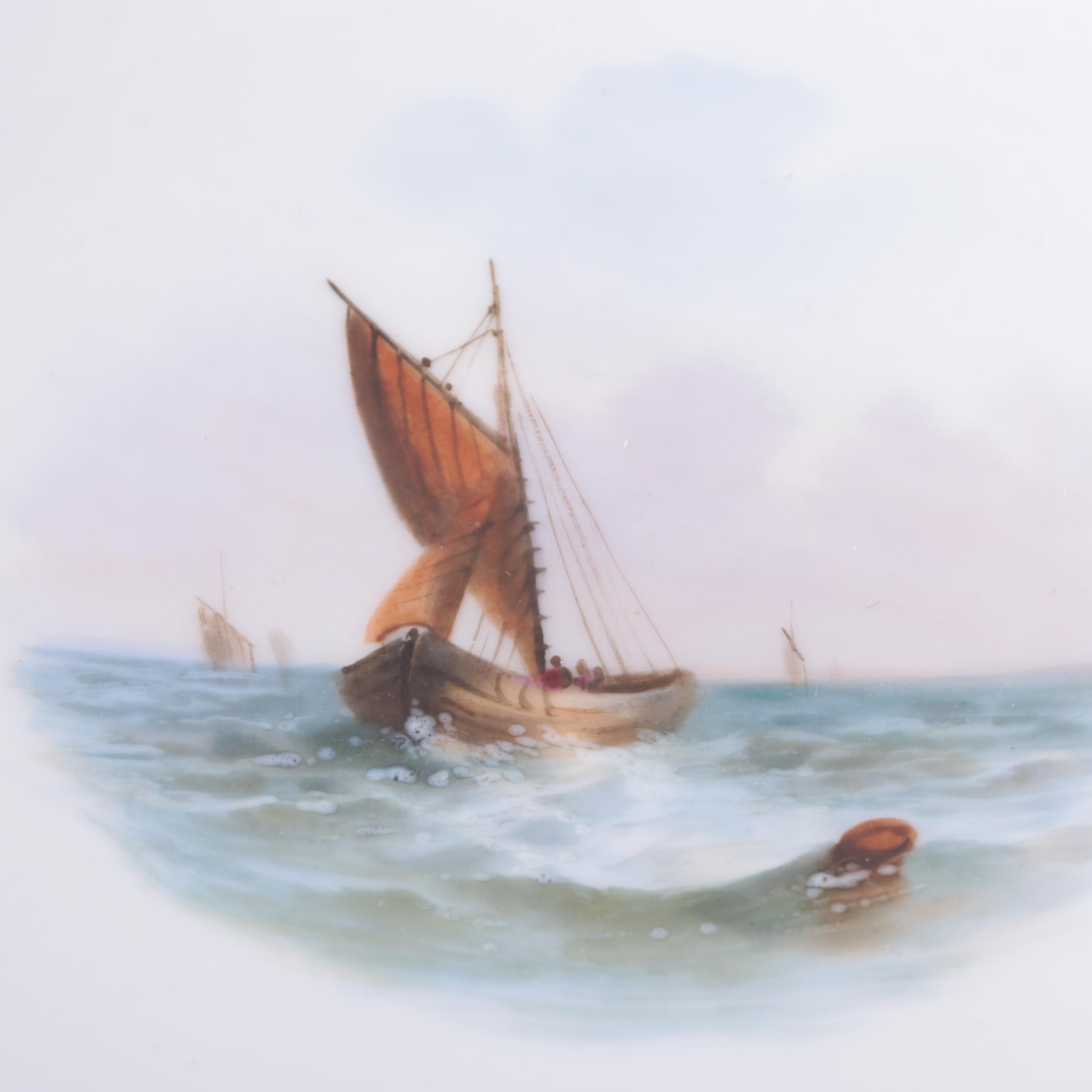 Assembled Antique Porcelain Dessert Service