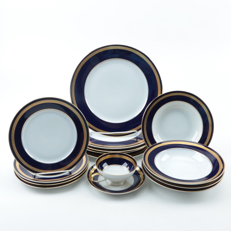 Rosenthal "Eminence Cobalt" Porcelain Tableware