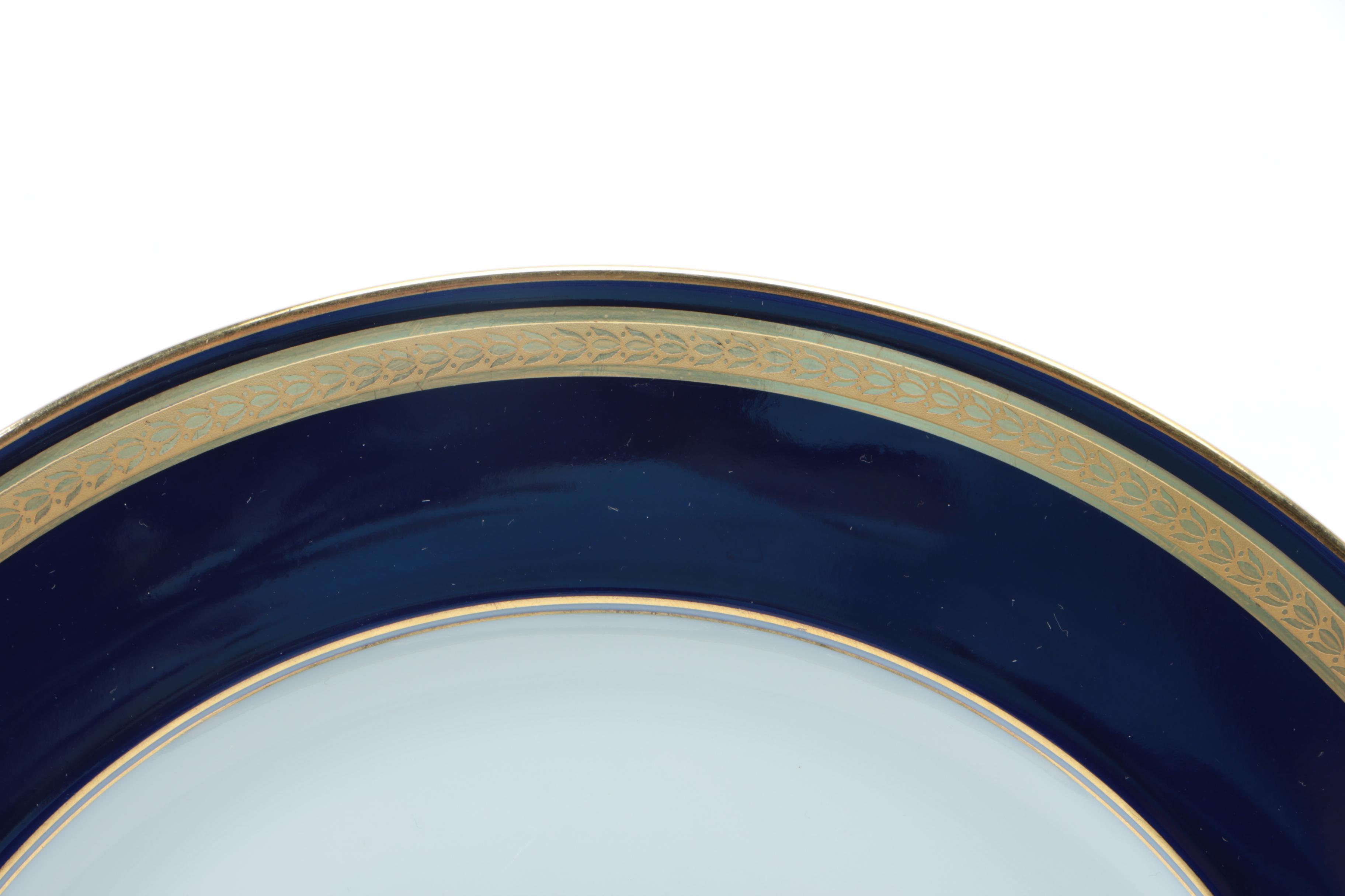 Rosenthal "Eminence Cobalt" Porcelain Tableware