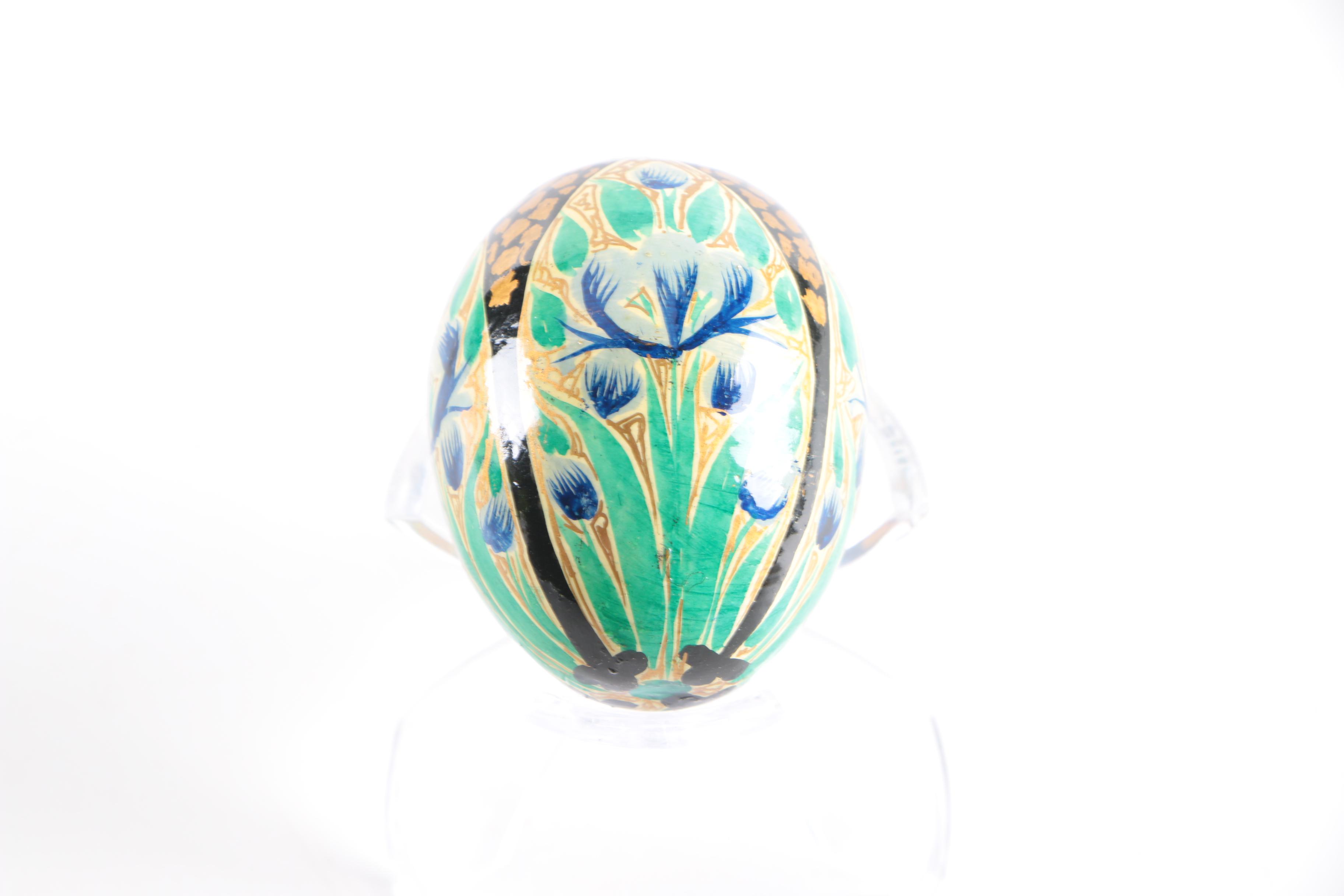 Hand Painted Natural and Wood Eggs