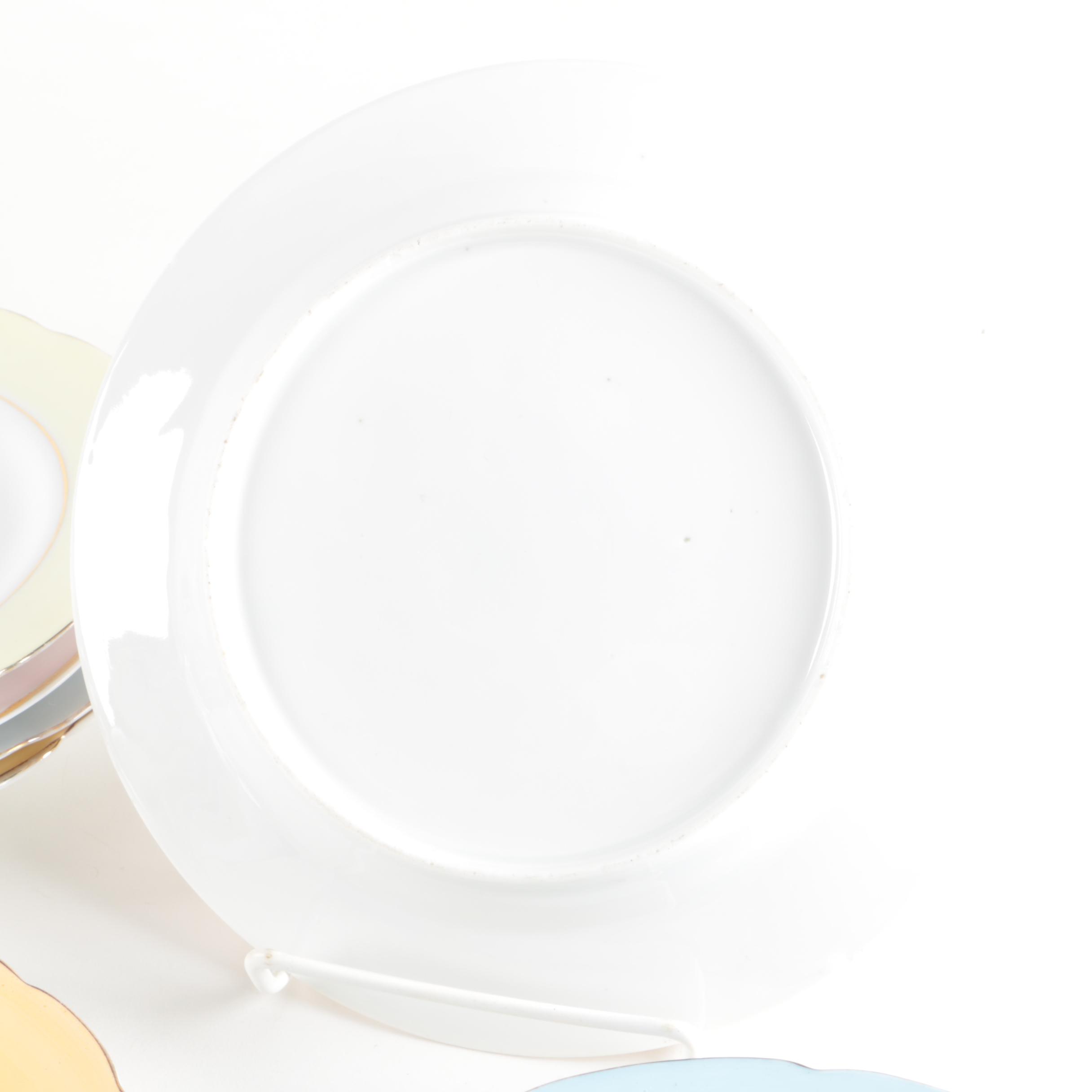 Fruit Themed Porcelain Plates