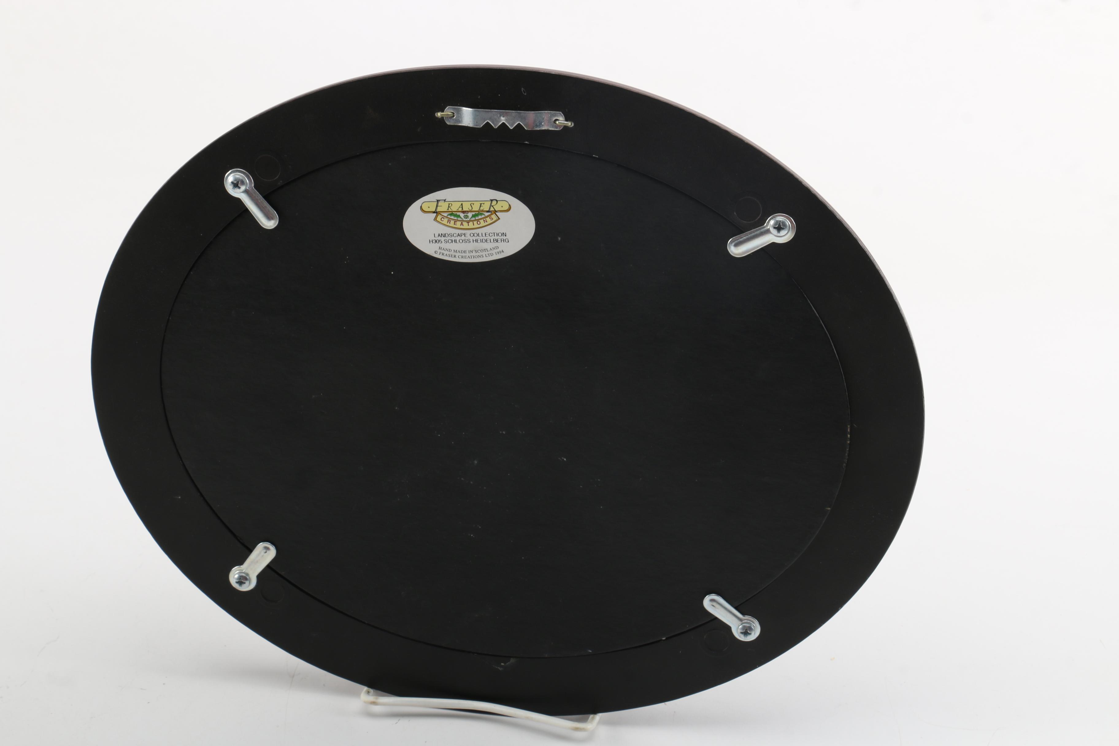 Fraser Creations Landscape "Schloss Heidelberg" Wall Hanging