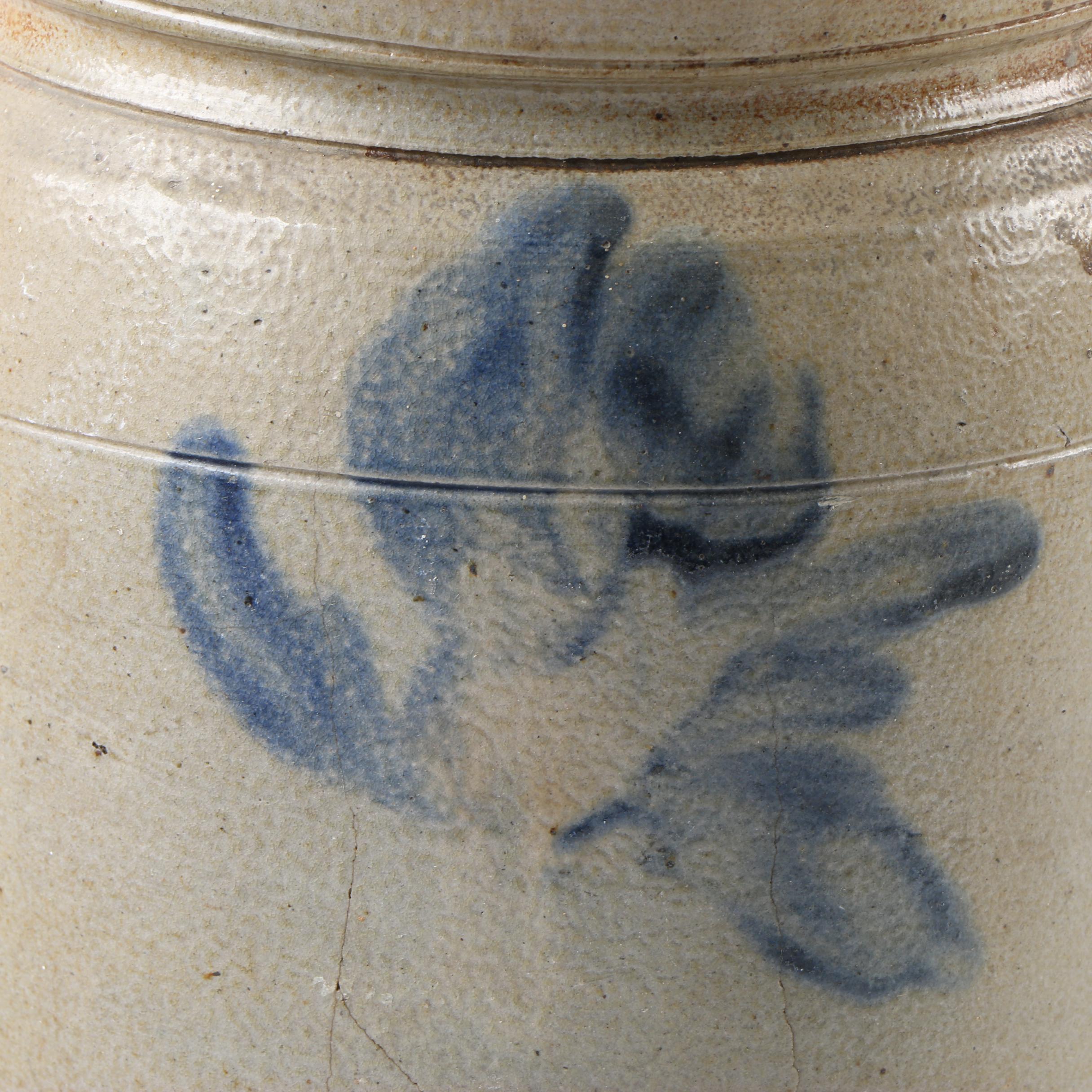 Antique Salt Glazed Stoneware Crocks