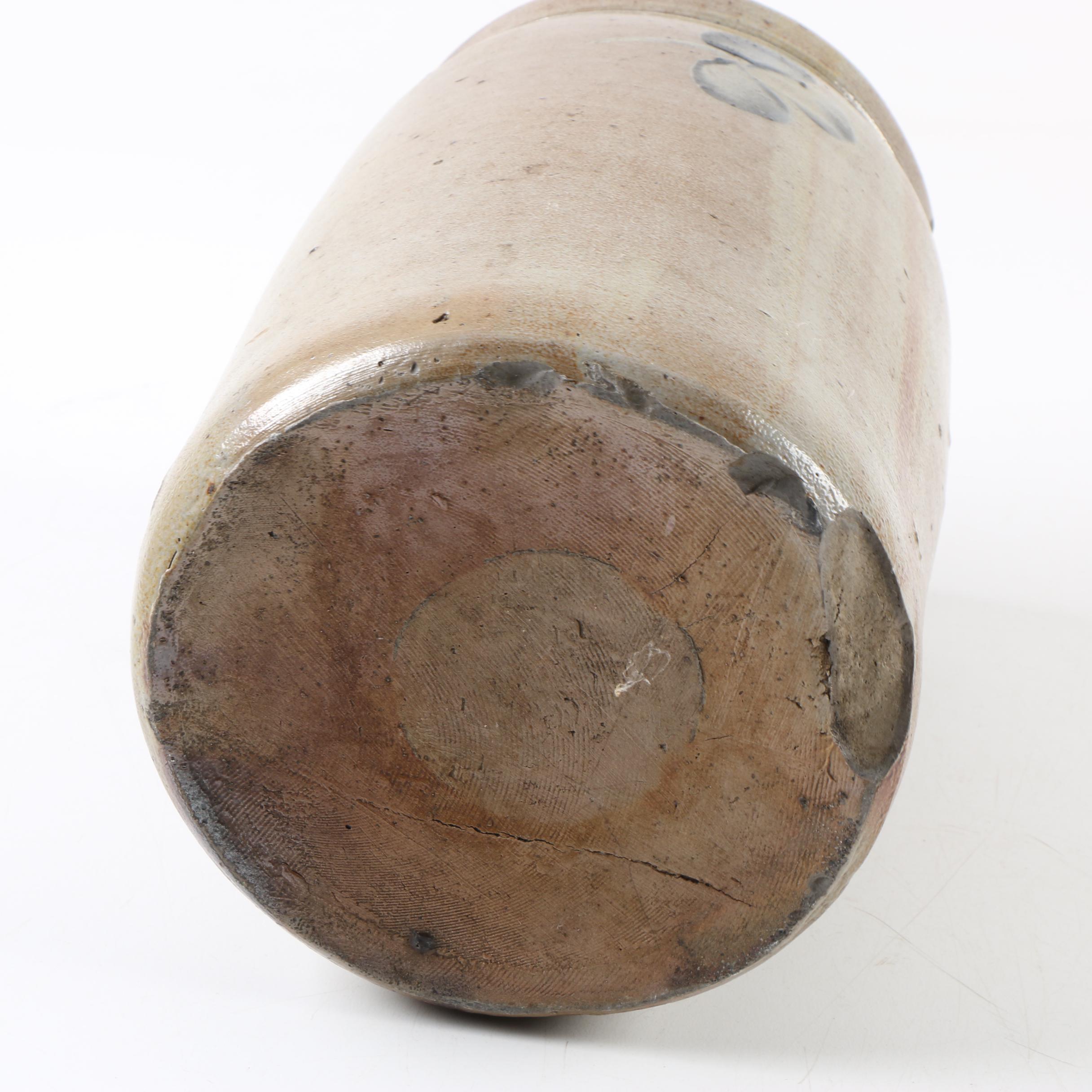 Antique Salt Glazed Stoneware Crocks