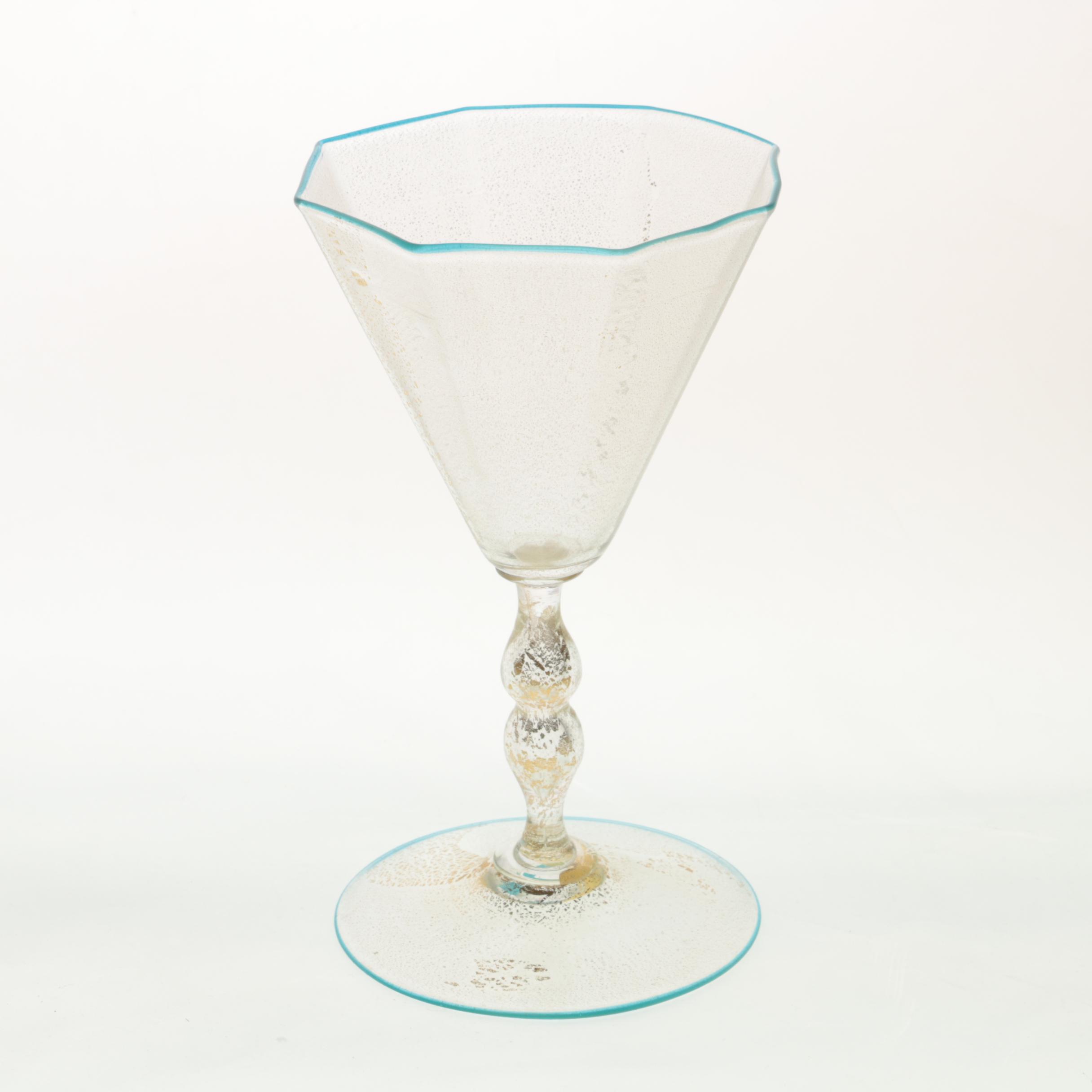 Vintage Salviati Style Venetian Glassware Collection