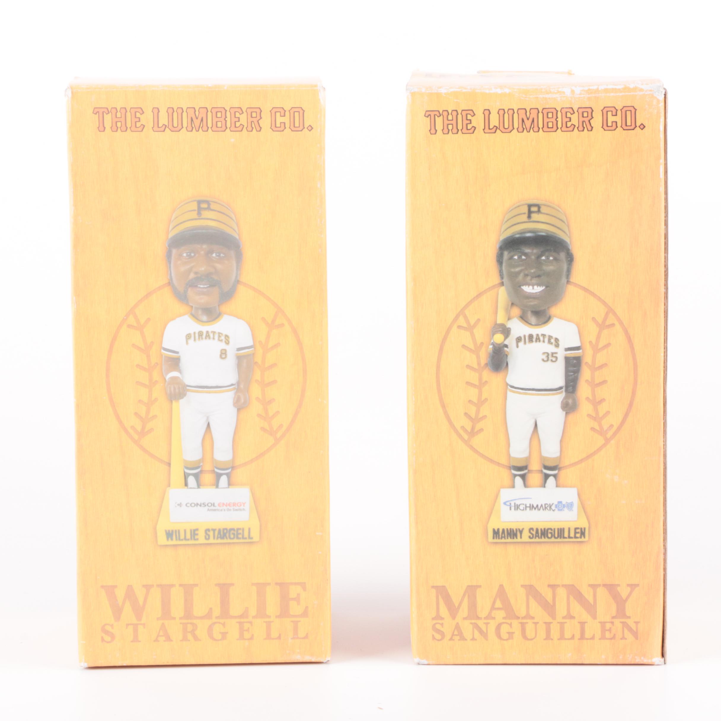 The Lumber Co. Willi Stargell and Manny Sanguillen Bobble Heads