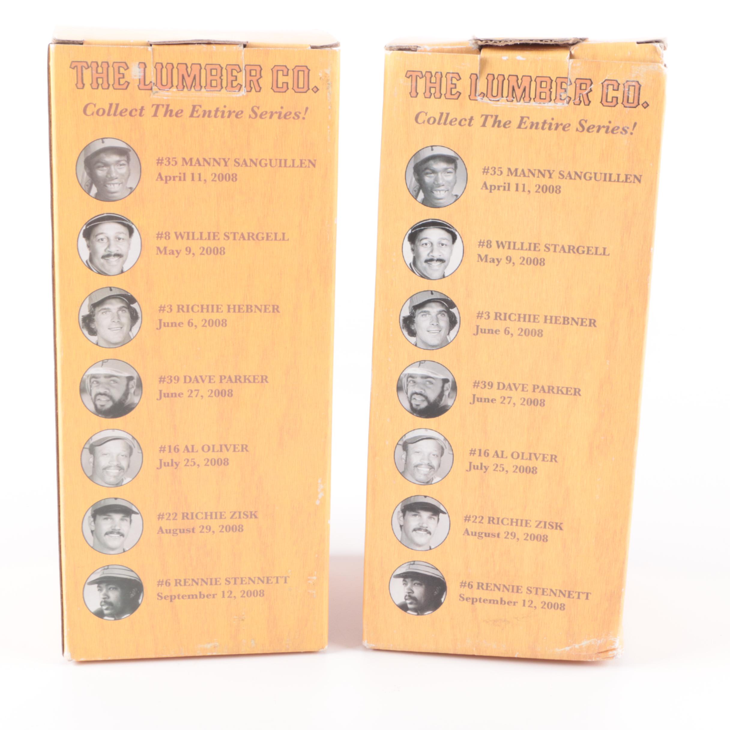 The Lumber Co. Willi Stargell and Manny Sanguillen Bobble Heads