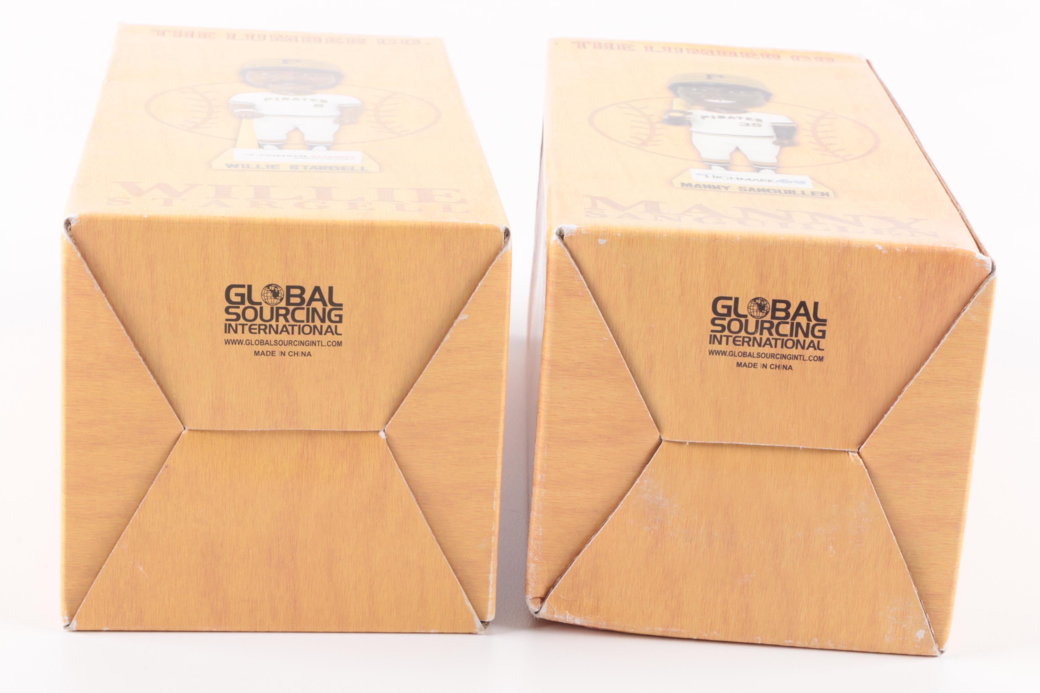 The Lumber Co. Willi Stargell and Manny Sanguillen Bobble Heads