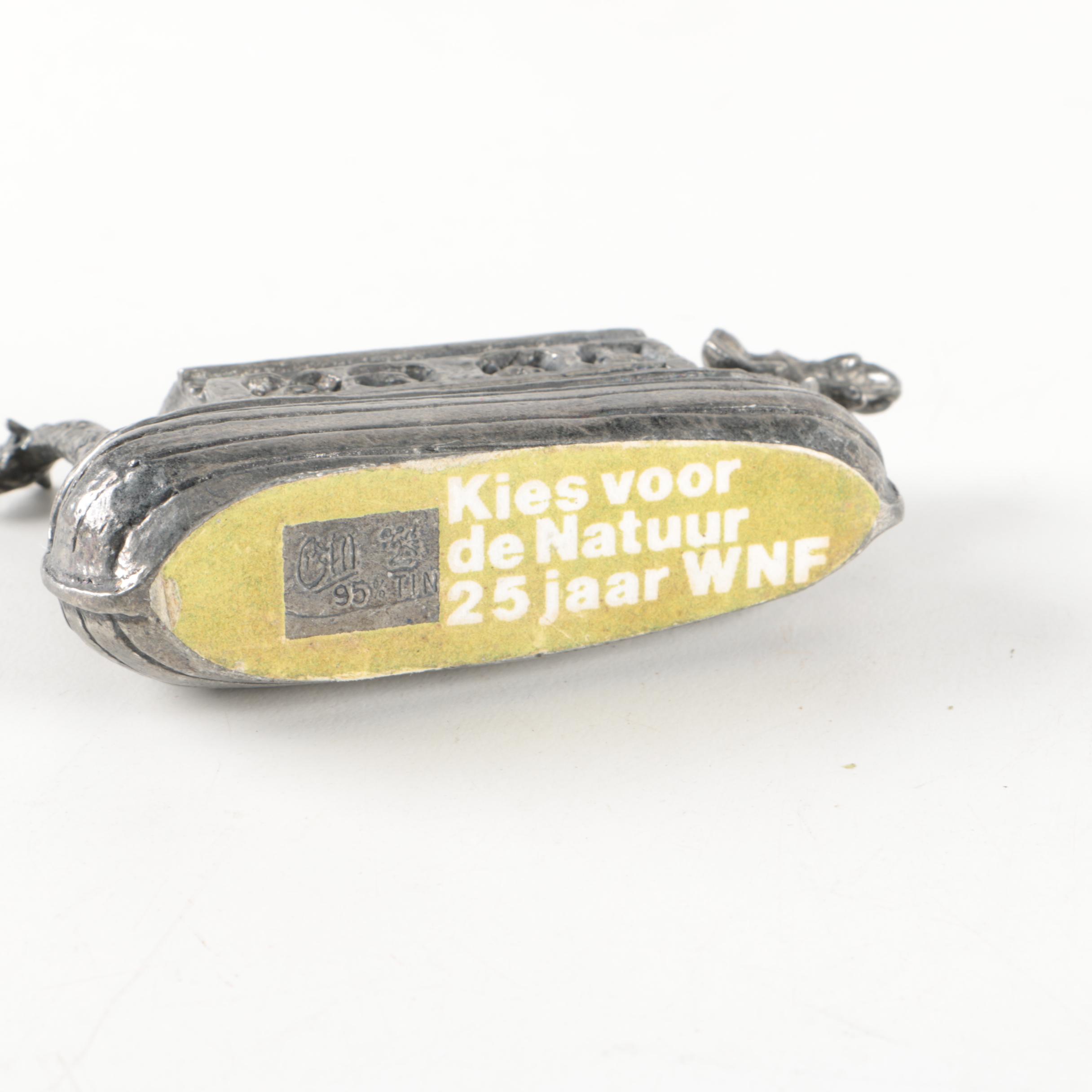 World Wildlife Fund Metal Animal Figurines