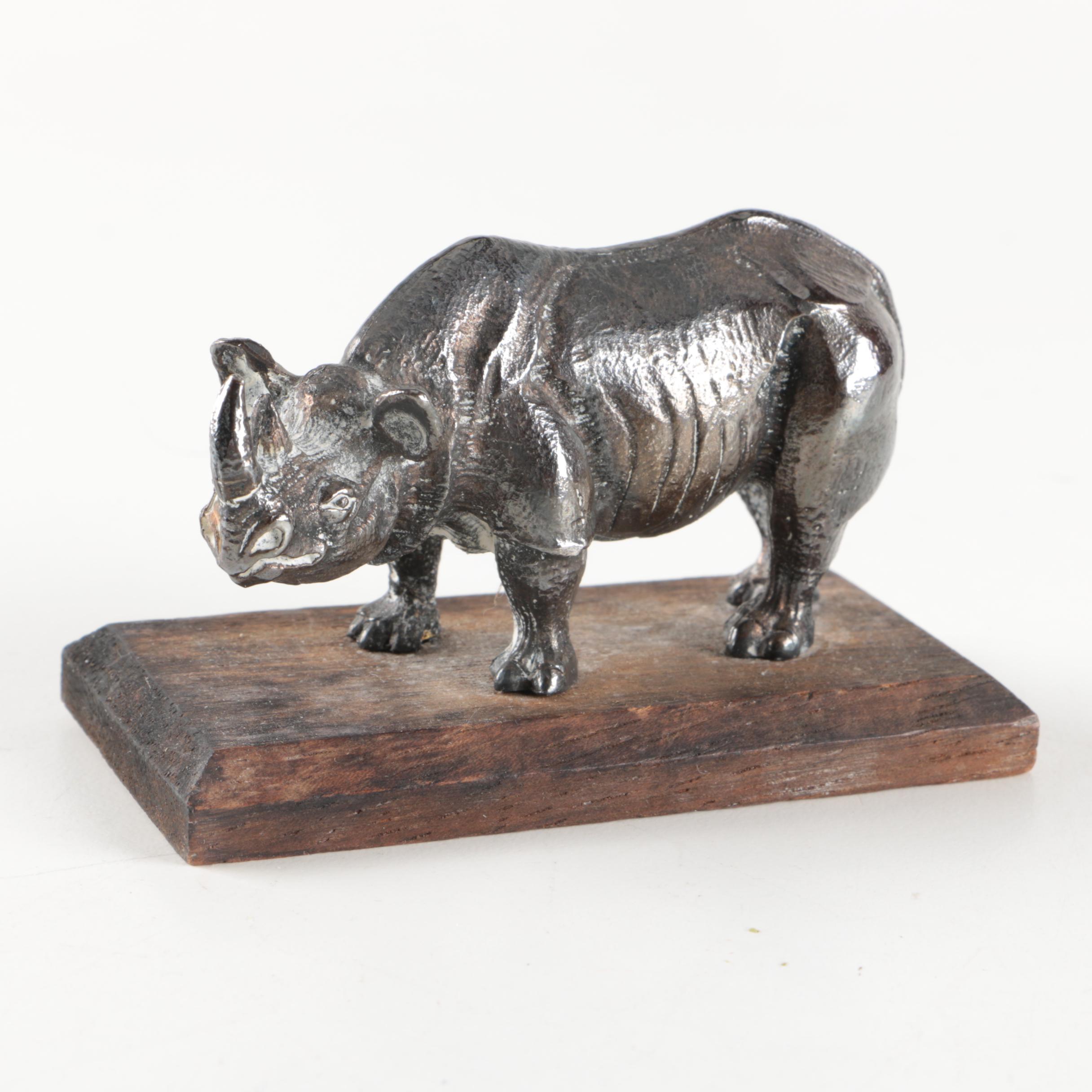 World Wildlife Fund Metal Animal Figurines