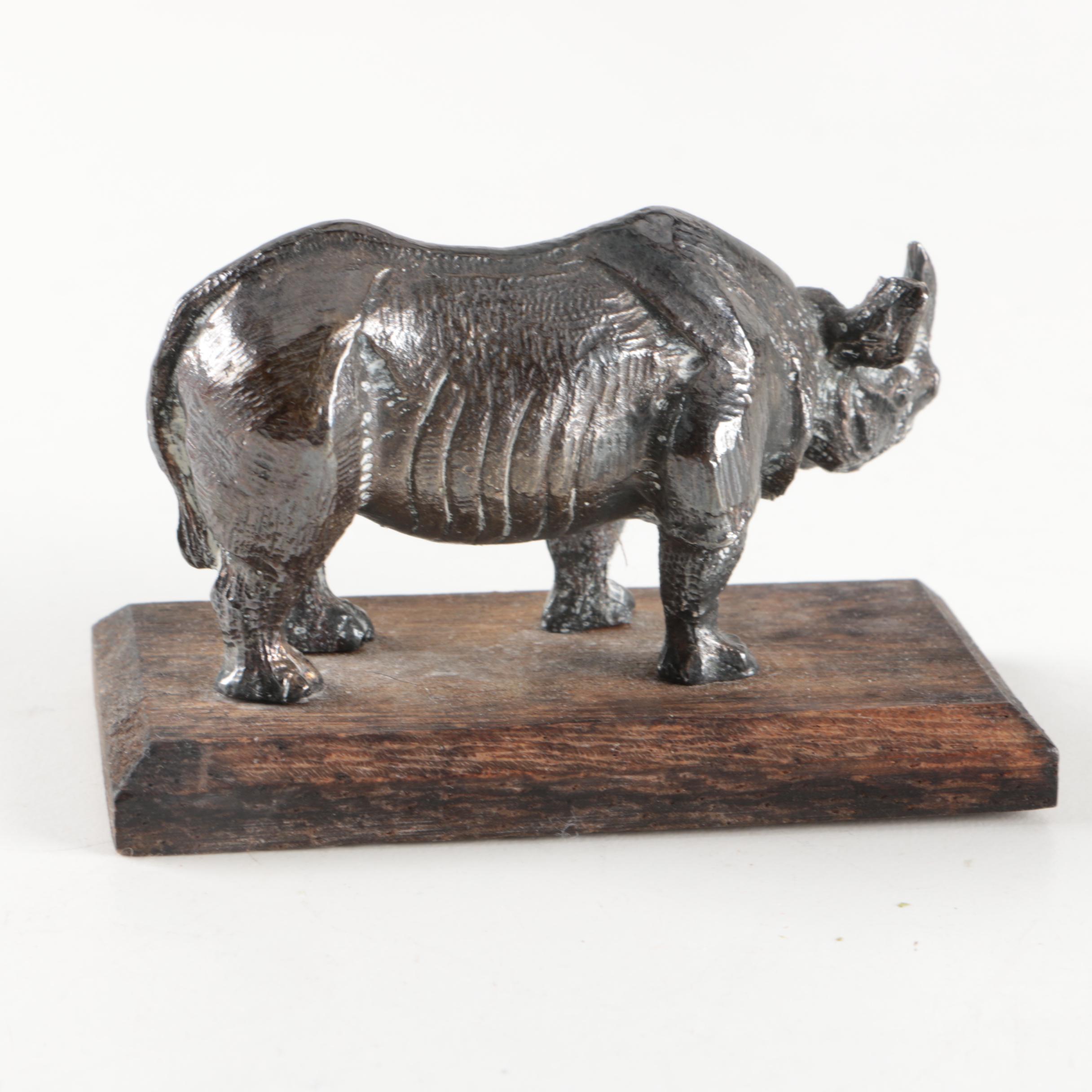 World Wildlife Fund Metal Animal Figurines