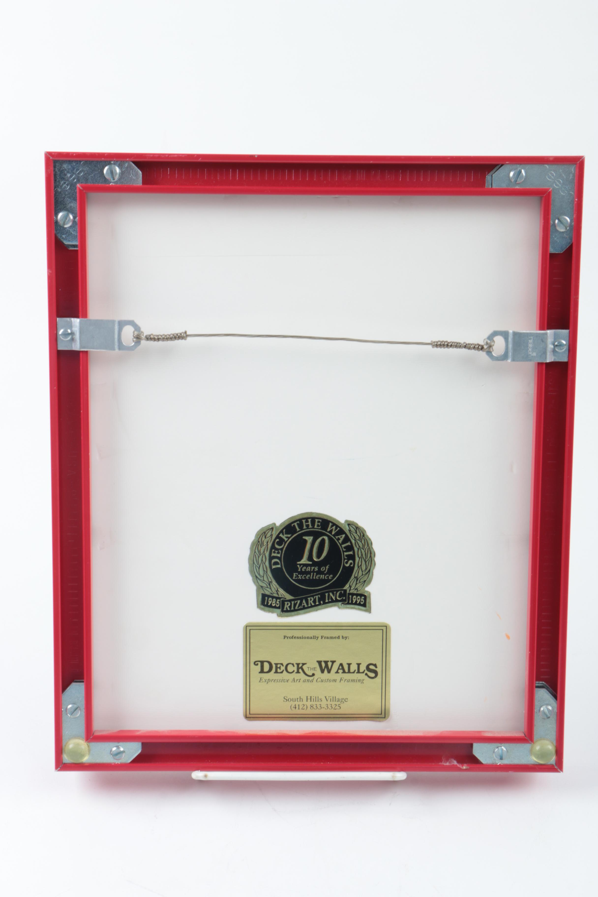 Assorted Framed Cartoons