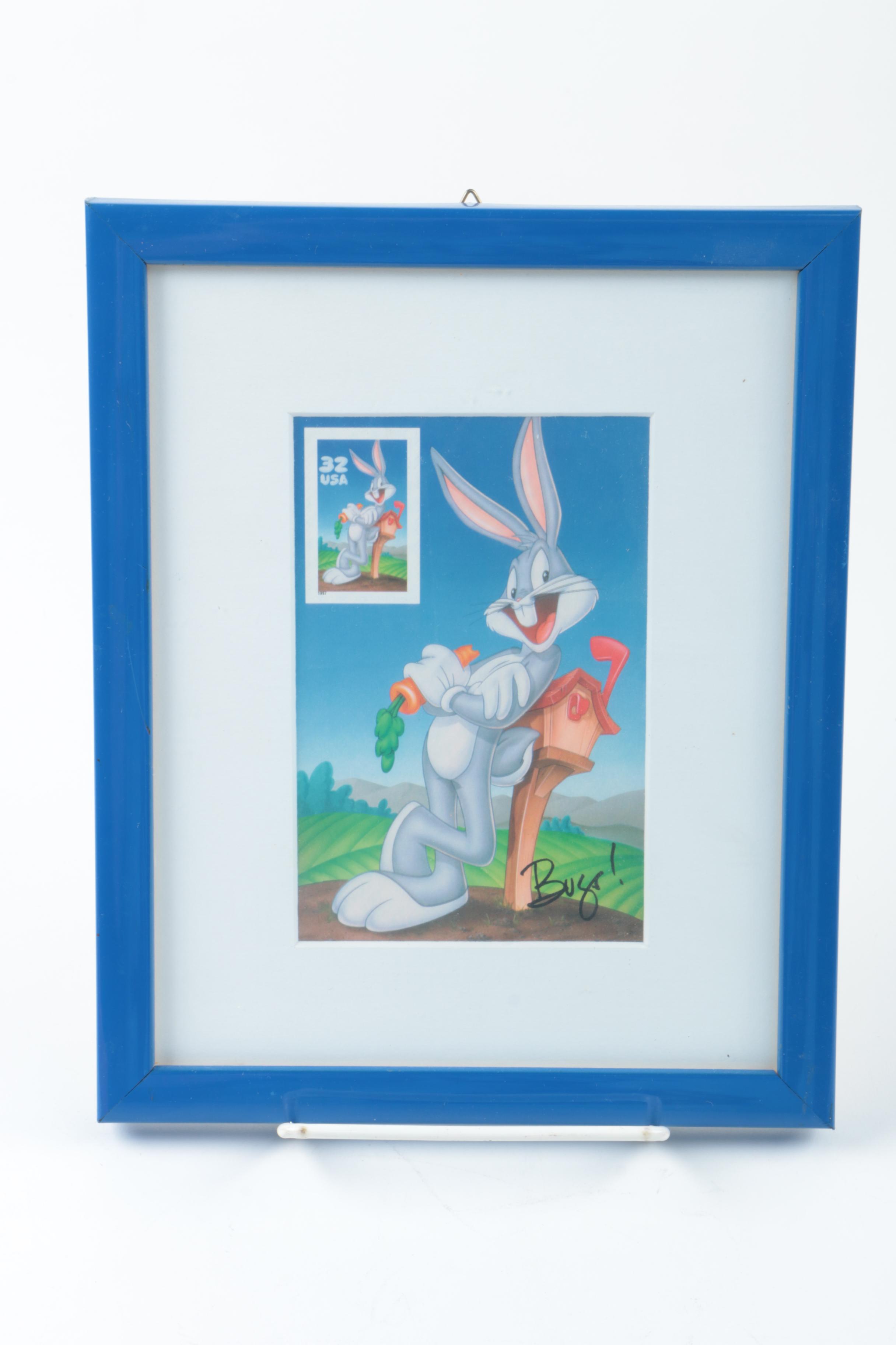 Assorted Framed Cartoons
