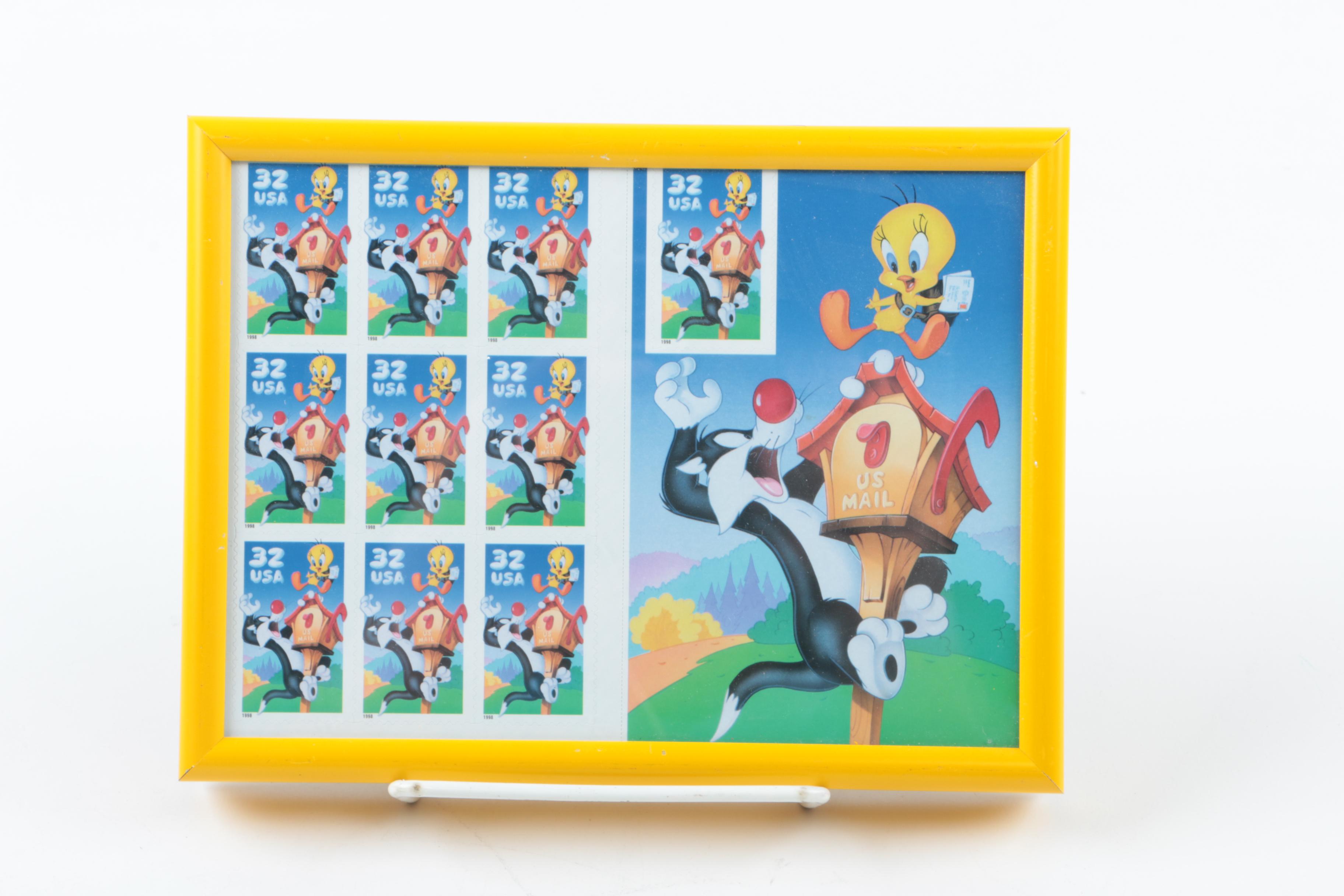 Assorted Framed Cartoons