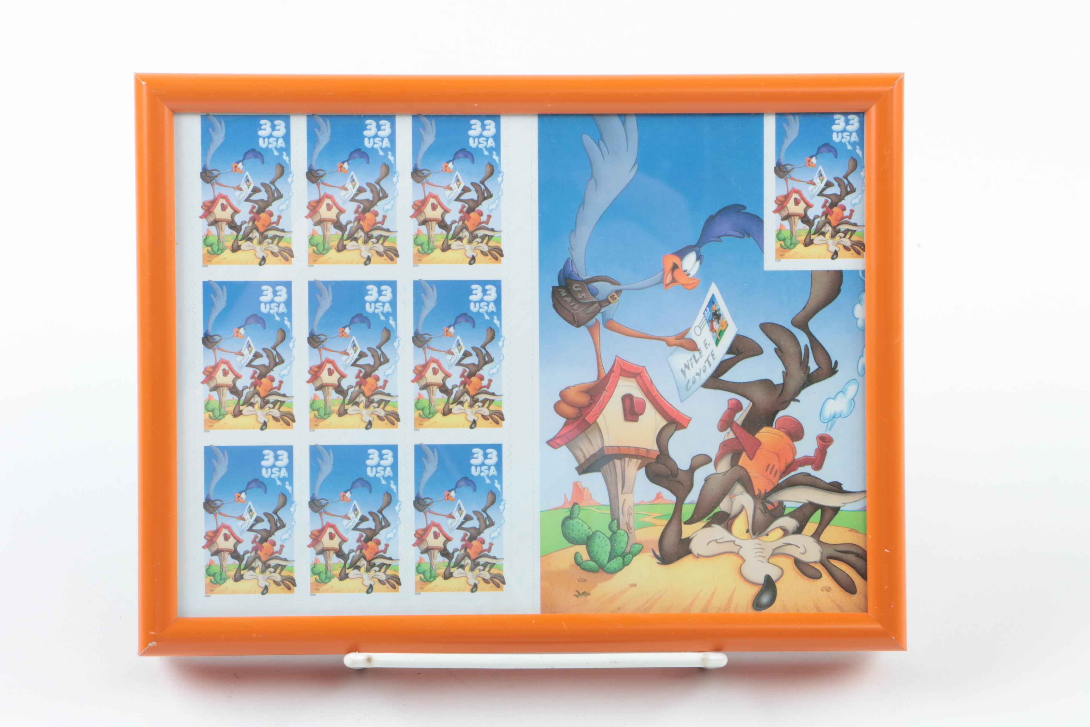 Assorted Framed Cartoons