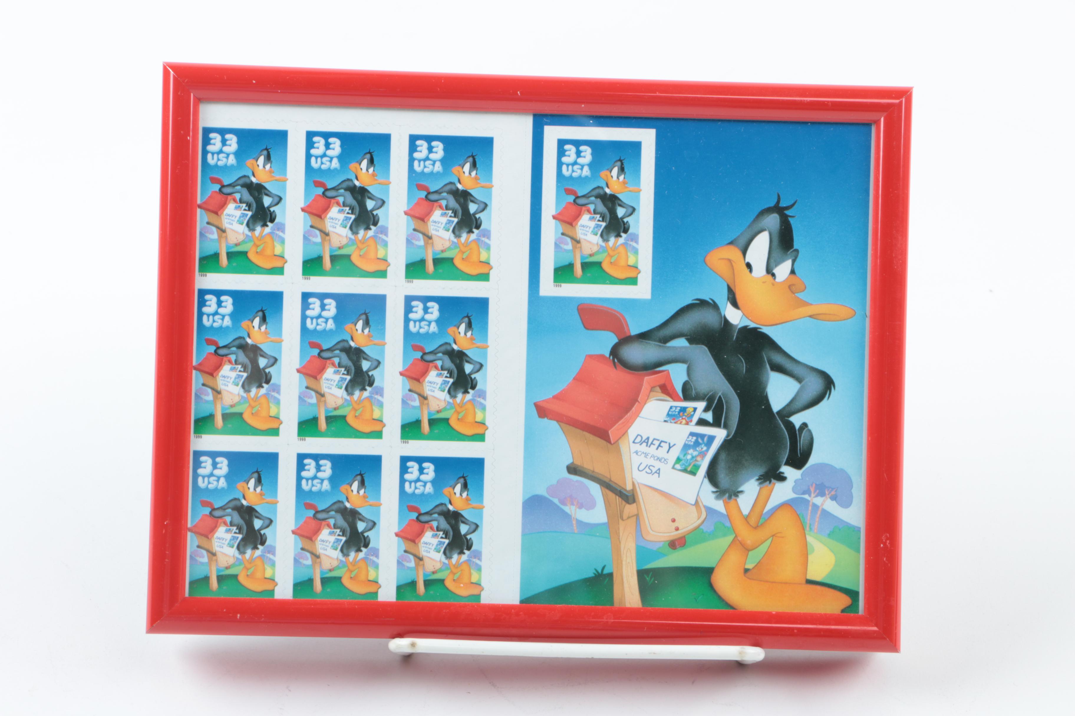 Assorted Framed Cartoons