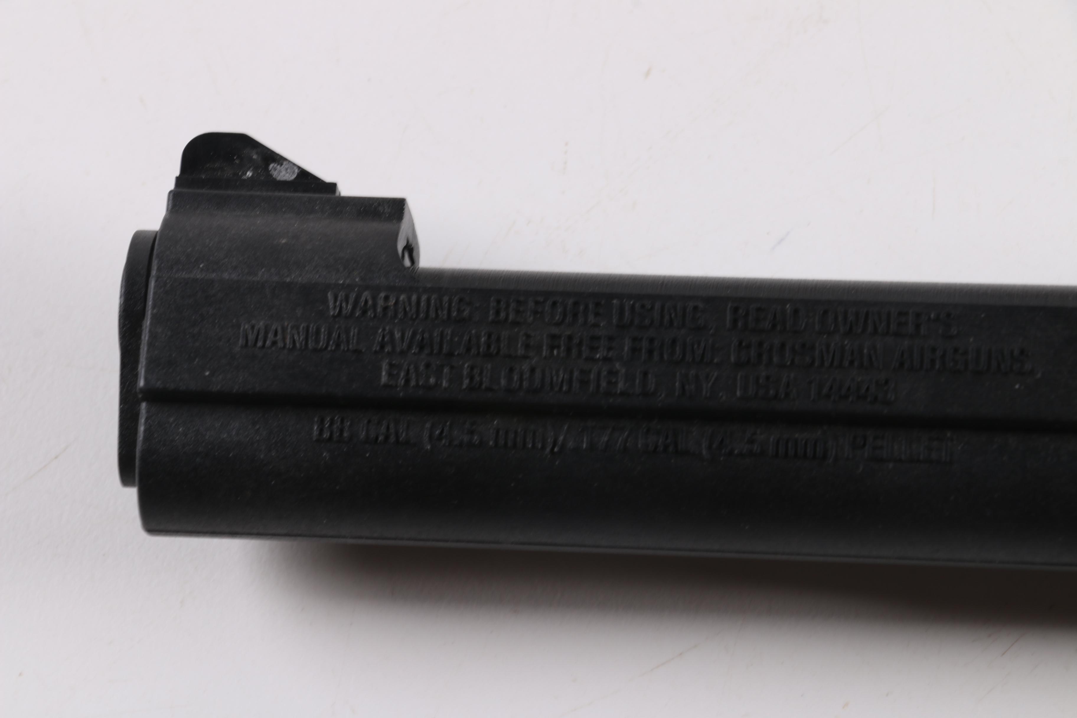 Copperhead Auto Air II BB Pistol, Daisy Air Rifle and Accessories