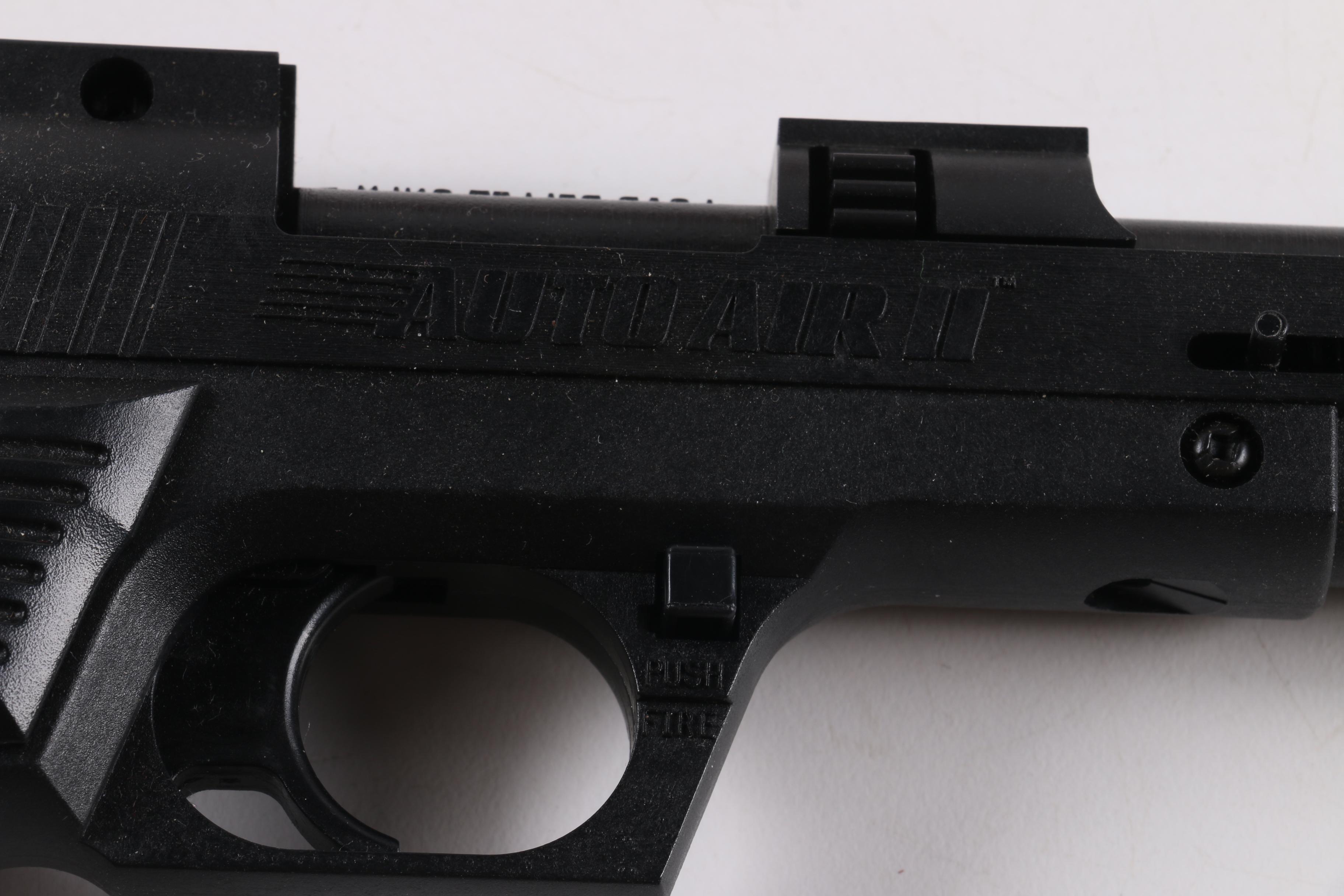 Copperhead Auto Air II BB Pistol, Daisy Air Rifle and Accessories